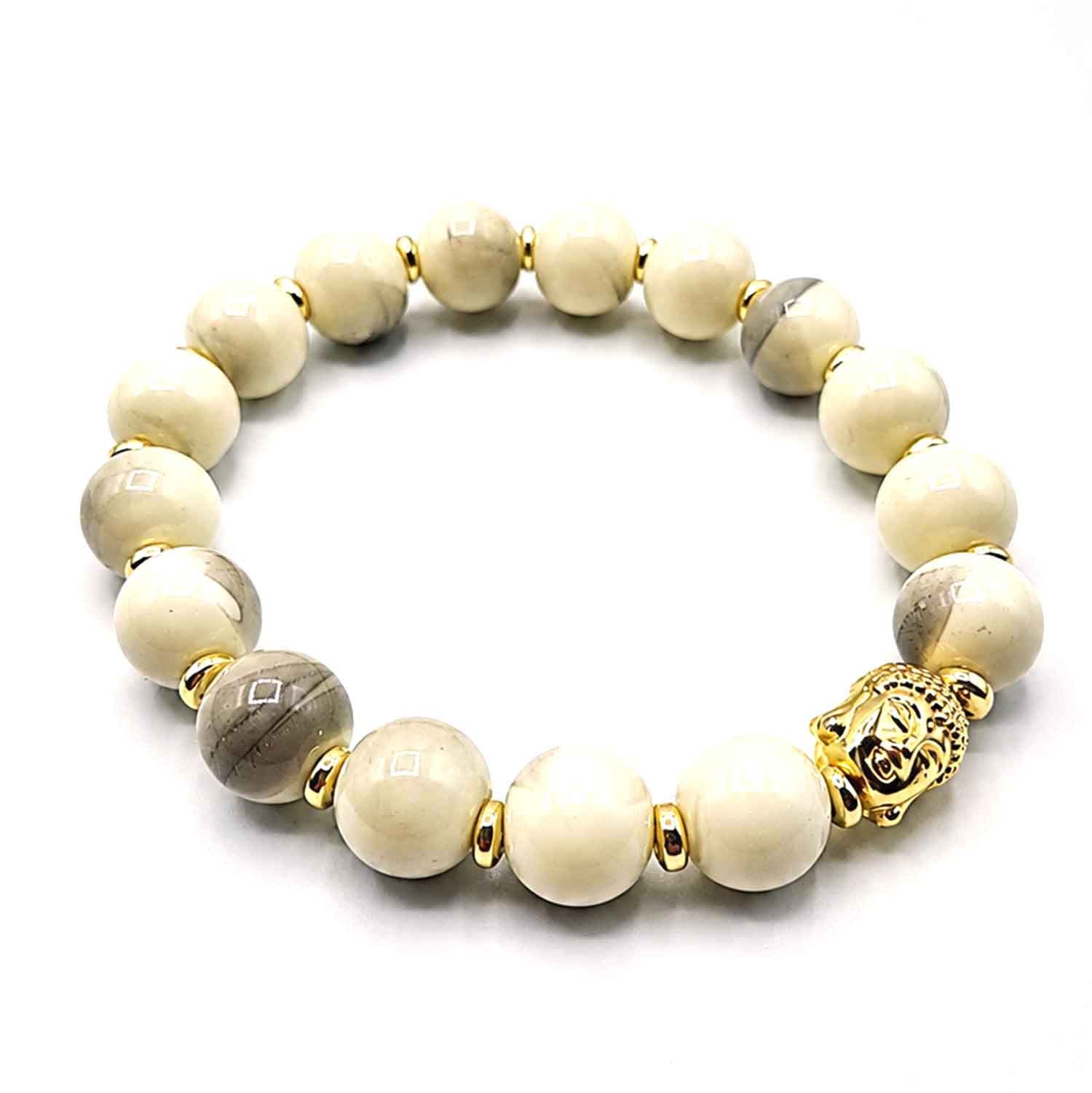 Perlenarmband Armband Beach Keramikperlen – 6 Farben, elastisch