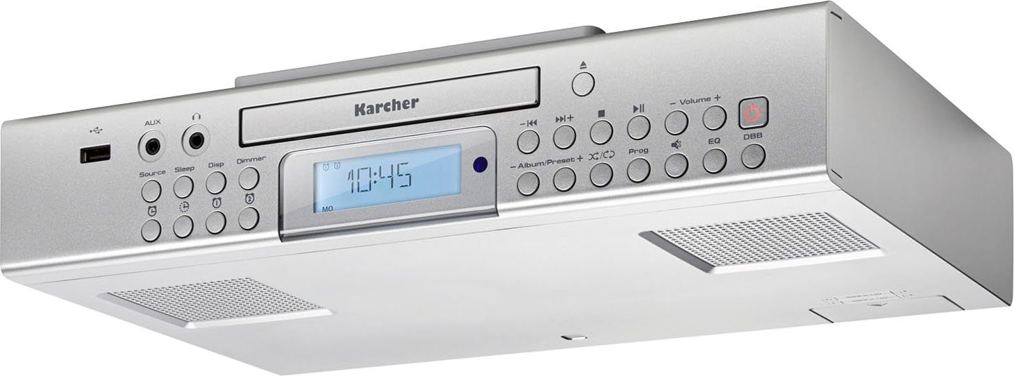 Karcher RA 2050 Küchen-Radio mit W) 3 RDS, (UKW