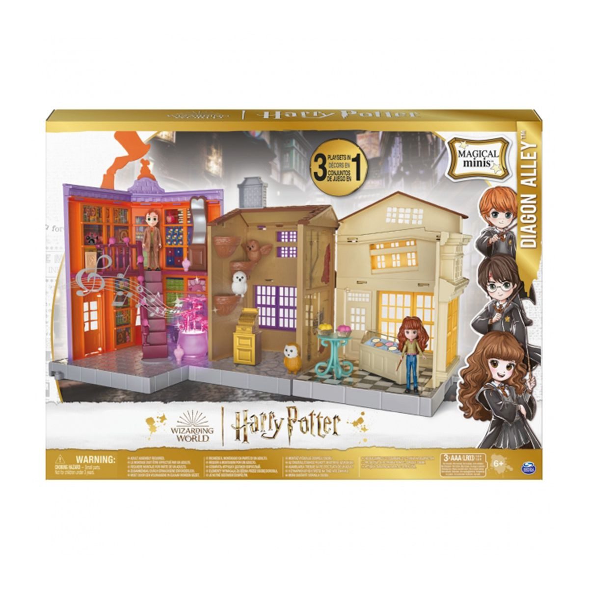 Spin Master Spielwelt Spin Master 6064933 - Harry Potter - Magical Minis - Winkelgasse, Spie
