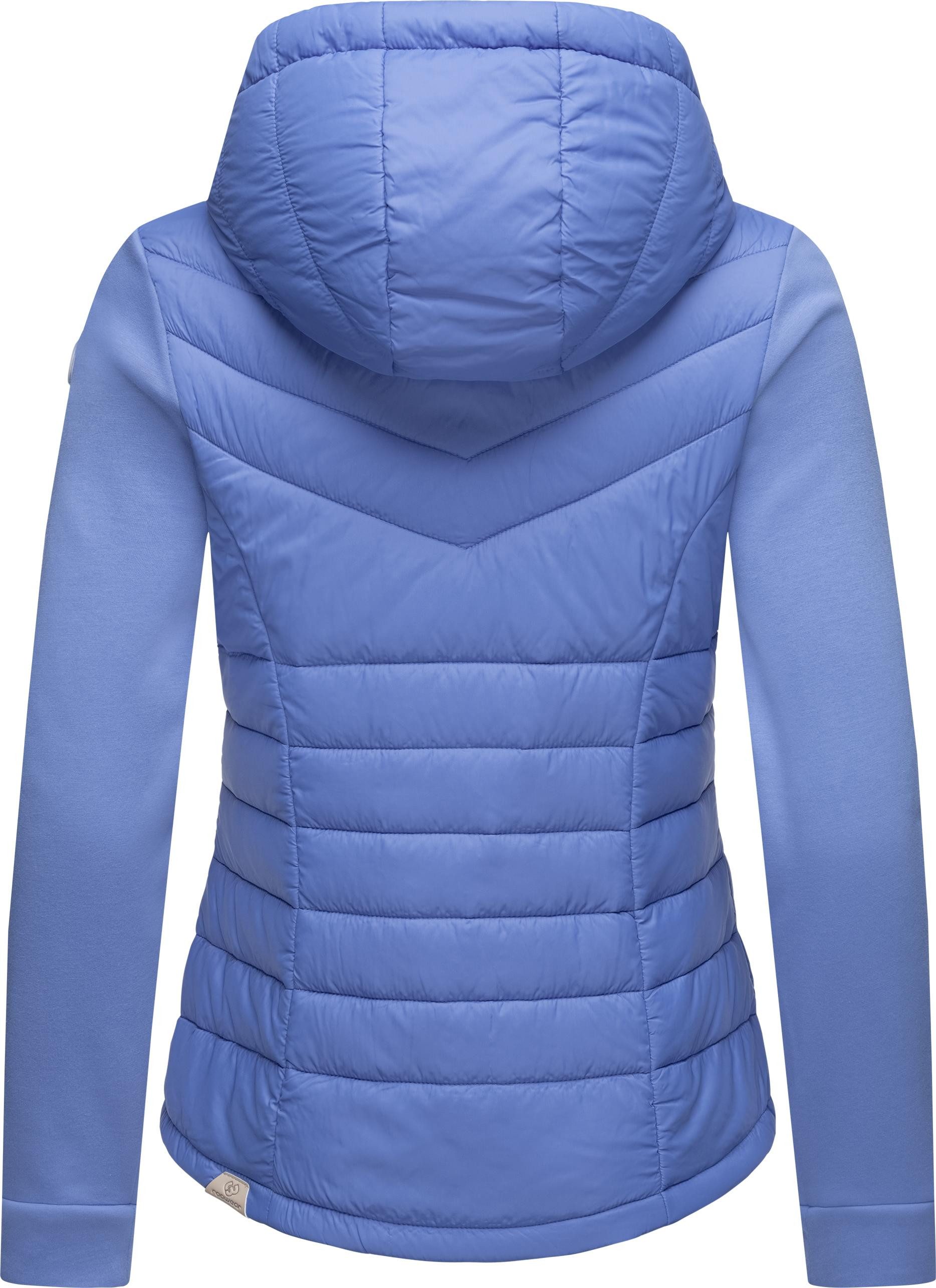 Ragwear Outdoorjacke Lucinda Steppjacke aus modernem Materialmix mit Kapuze