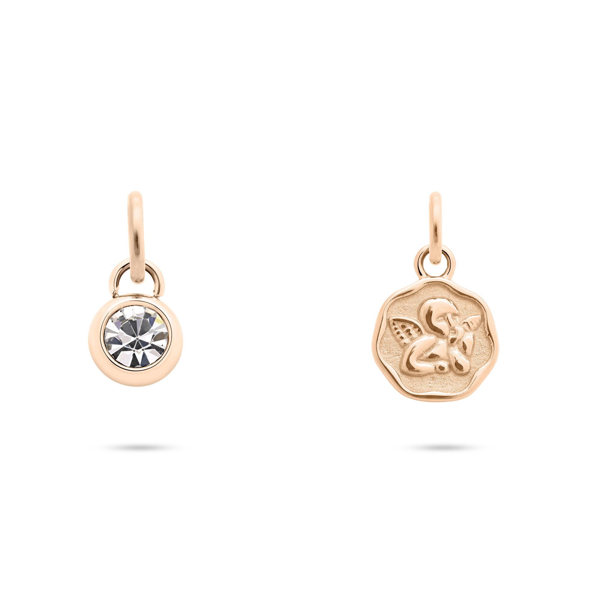 Tamaris Anhänger Set Schmuck Geschenk 2er Anhänger Bundle, Engel (Set, 2-tlg), mit Glasstein