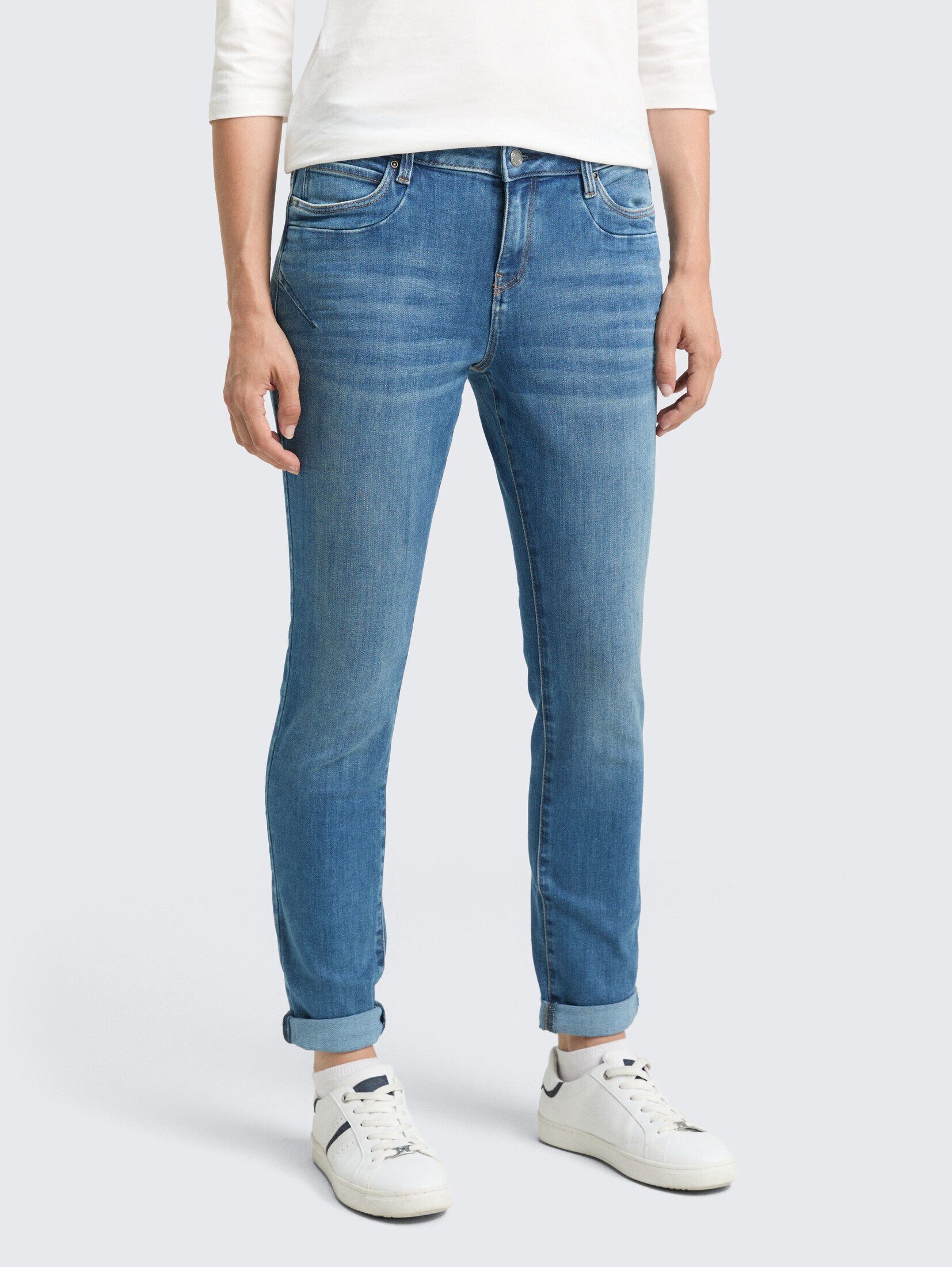 TOM TAILOR Tapered-fit-Jeans Jeanshosen TTTAPERED Jeans