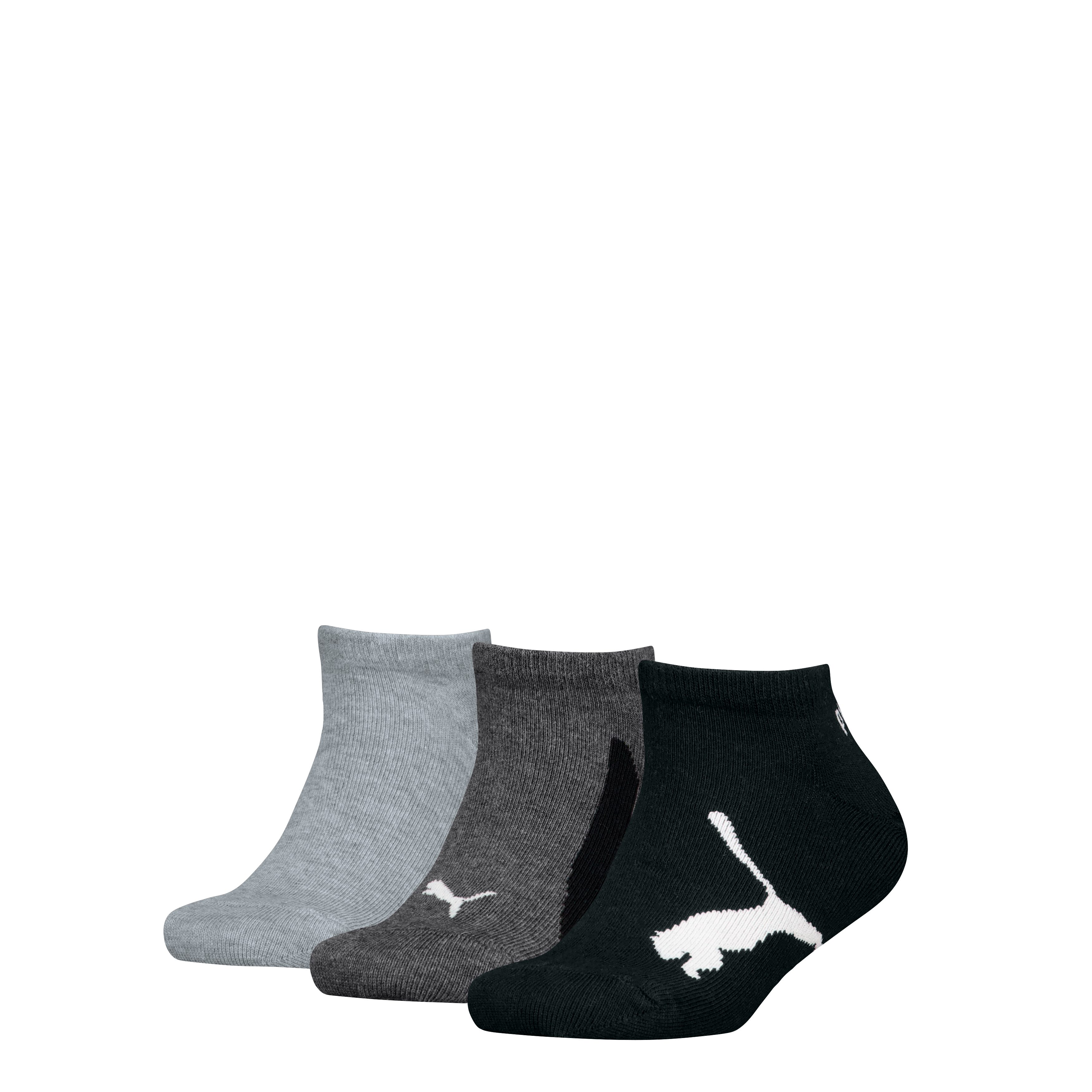 PUMA Носки для кроссовок PUMA KIDS BWT SNEAKER 3P (3 Paar) Flache Zehennähte, Logo