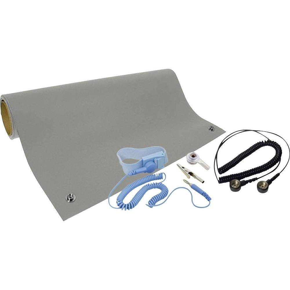 Werkstatt-Set ESD Tischmatten Komplett-Set 60 x 90 cm