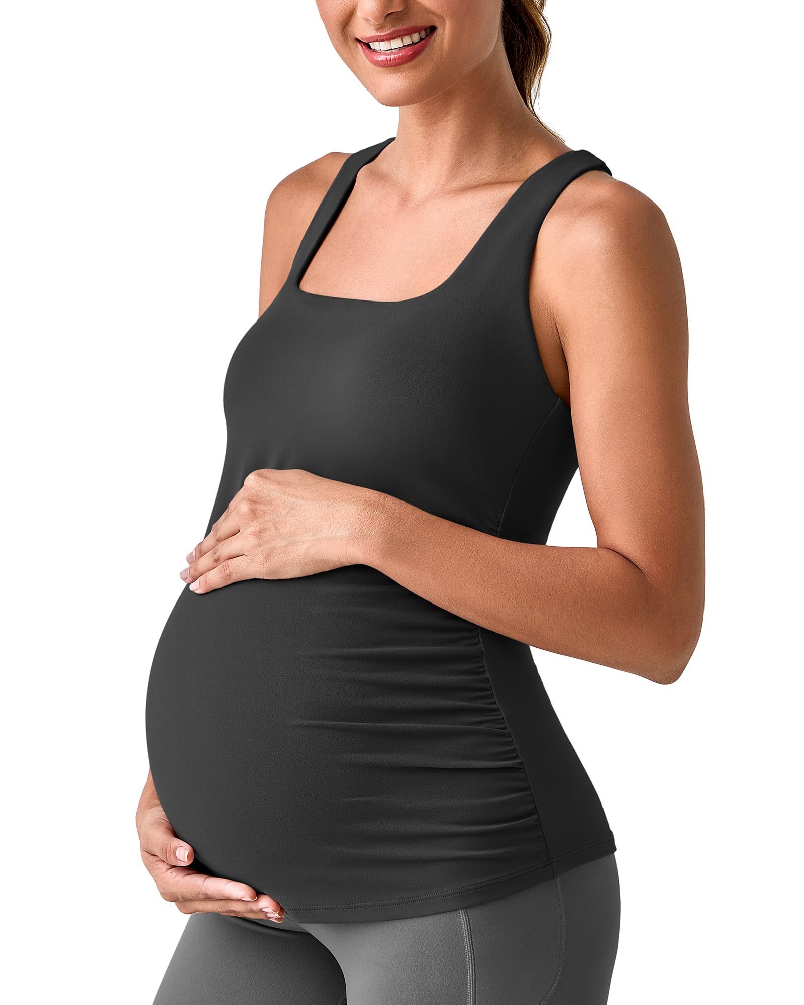 G4Free Tanktop G4Free Damen Umstands Tanktop, Racerback, ärmellos, Umstands günstig online kaufen