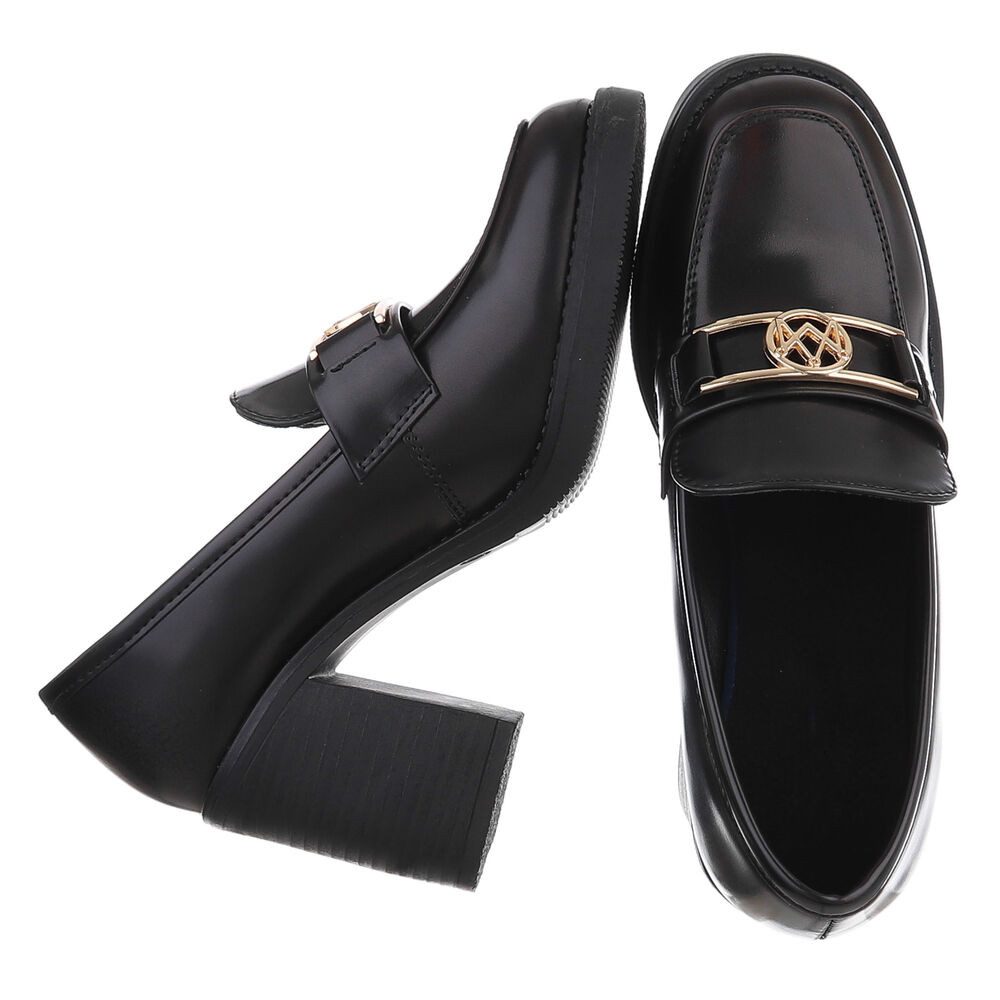 Ital-Design Elegante Absatzschuhe mit Detailverschluss für Damen High-Heel- günstig online kaufen