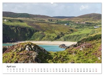 CALVENDO Wandkalender Irland wie gemalt (Premium, hochwertiger DIN A2 Wandkalender 2023, Kunstdruck in Hochglanz)