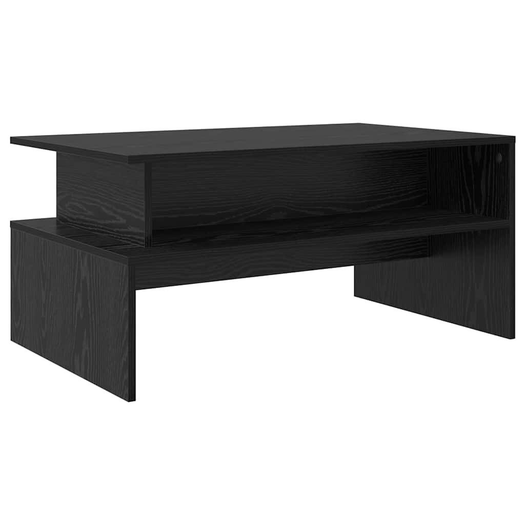 vidaXL Couchtisch Couchtisch Schwarze Eiche 90 günstig online kaufen