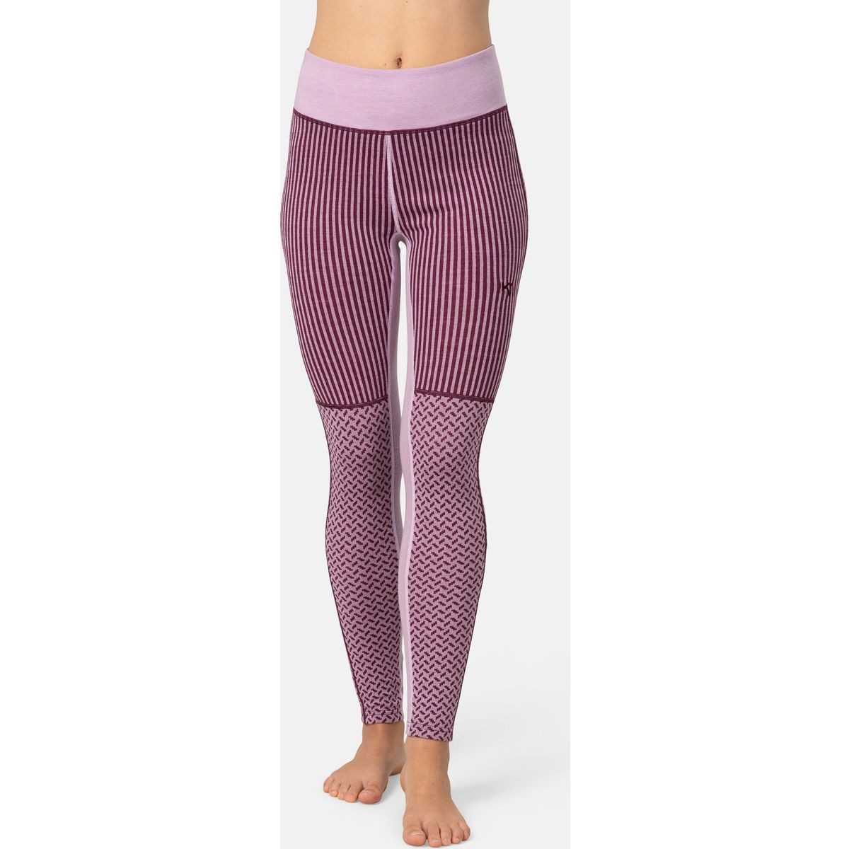 Kari Traa Funktionsunterhemd Smekker High Waist Pants Elegante und wärmende Damenhose aus zertifizierter Wolle mit hohem