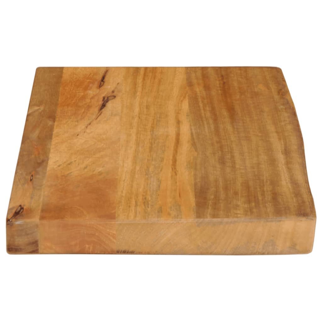 vidaXL Tischplatte Tischplatte mit Baumkante 50x20x3,8 cm Massivholz (1 St)