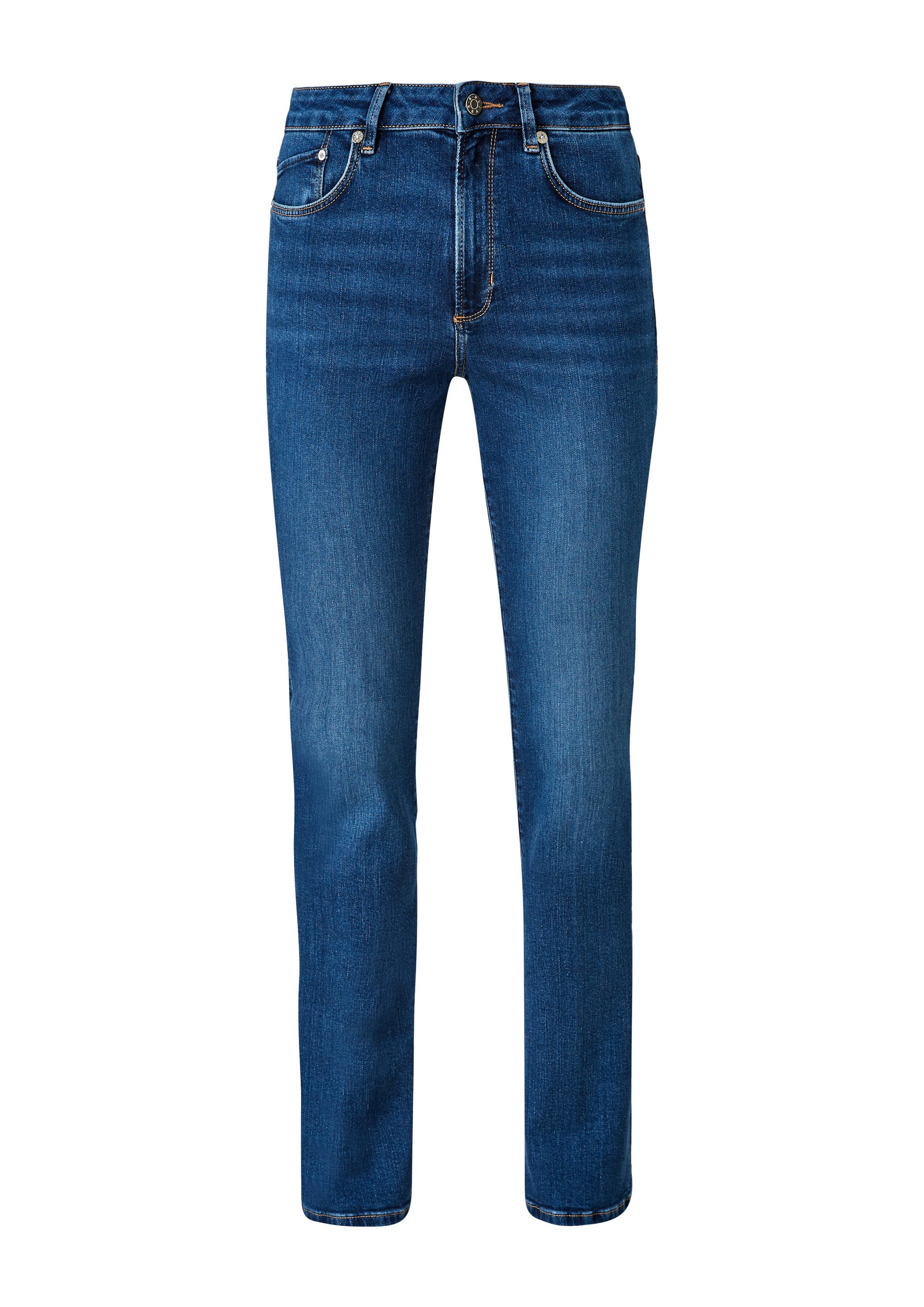 s.Oliver Bootcut-Jeans Jeans-Hose BEVERLY Jeans Beverly / Slim Fit / Mid Ri günstig online kaufen