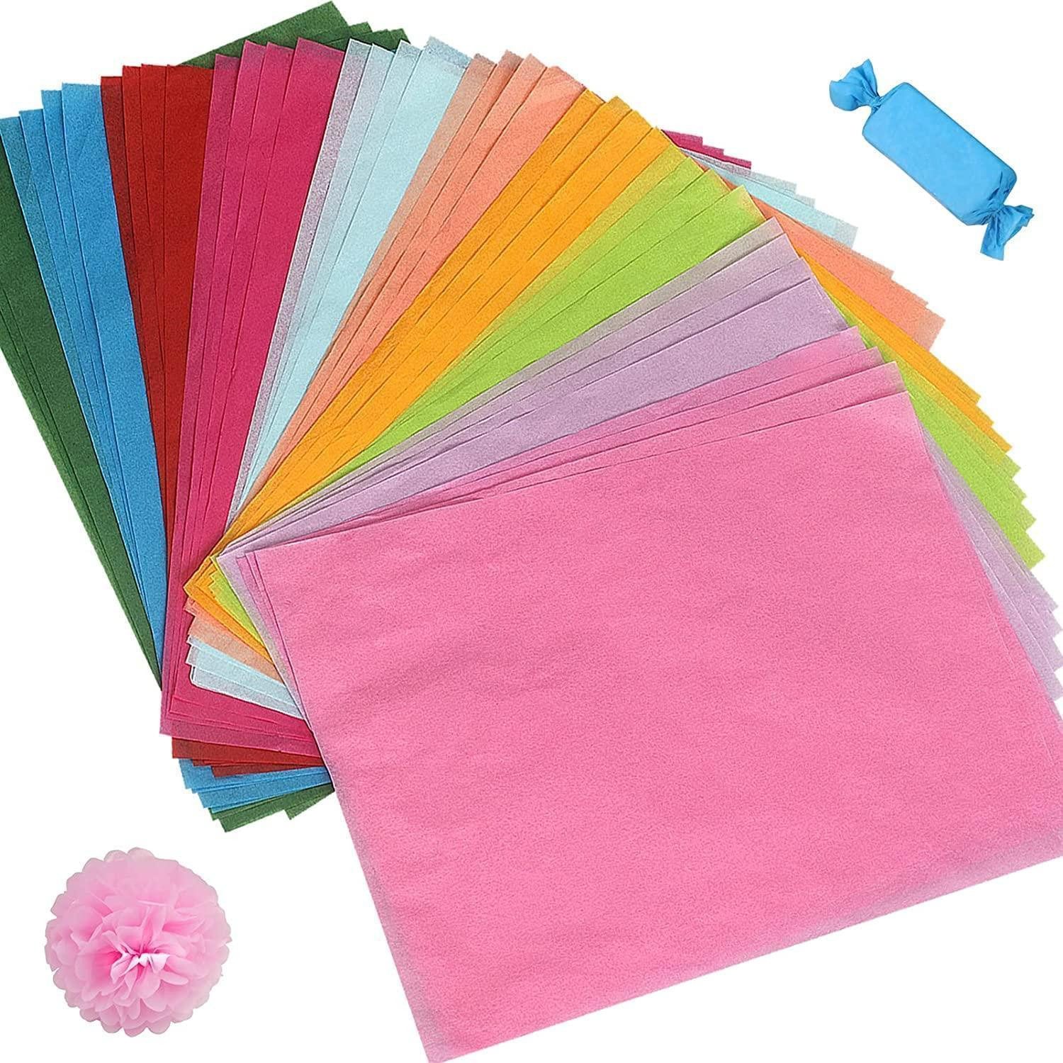 LuxusKollektion Seidenpapier Seidenpapier 100 Blatt 21x30cm Mehrfarbig