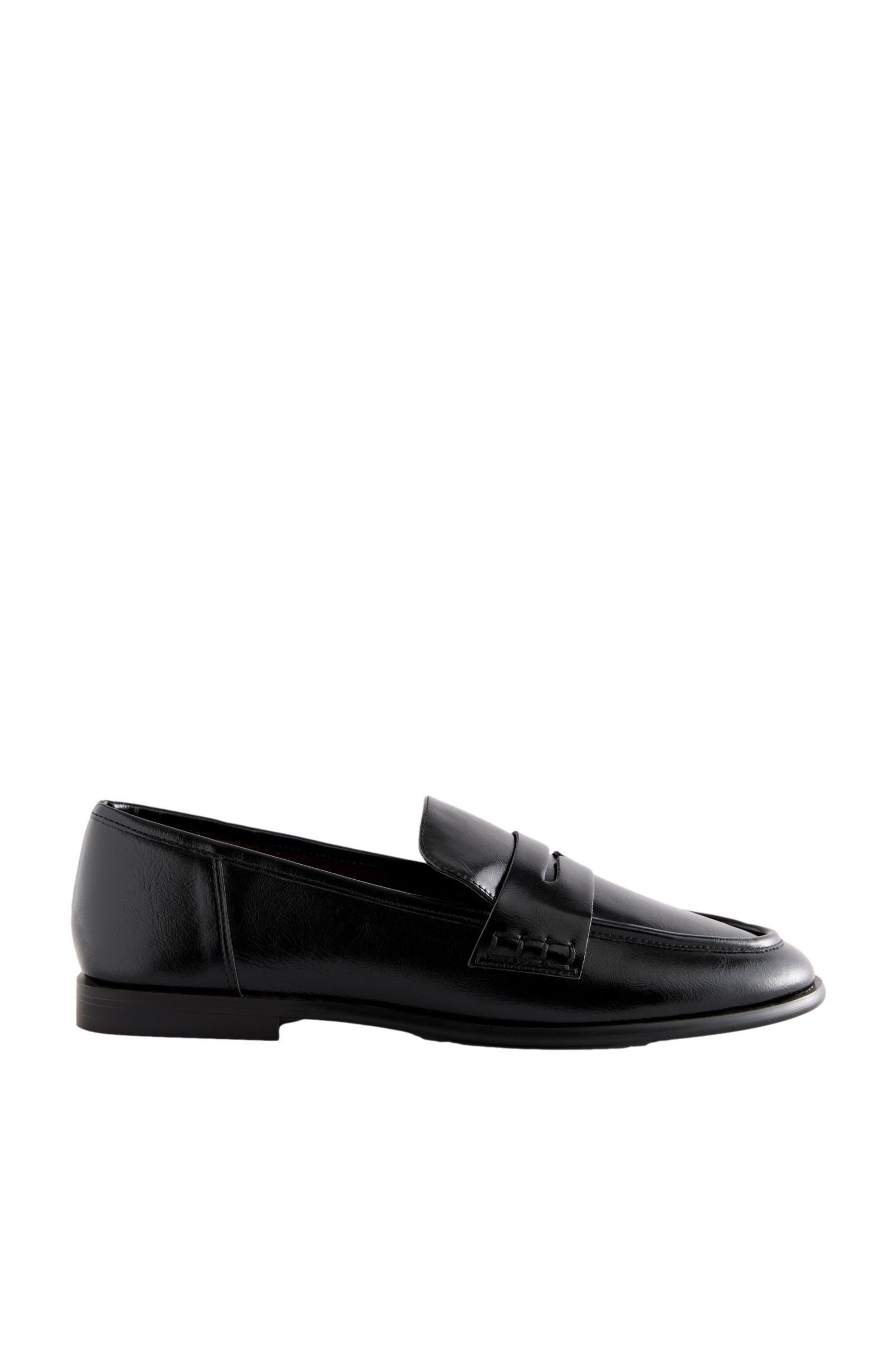 Next Forever Comfort® runde, schmale Loafer günstig online kaufen