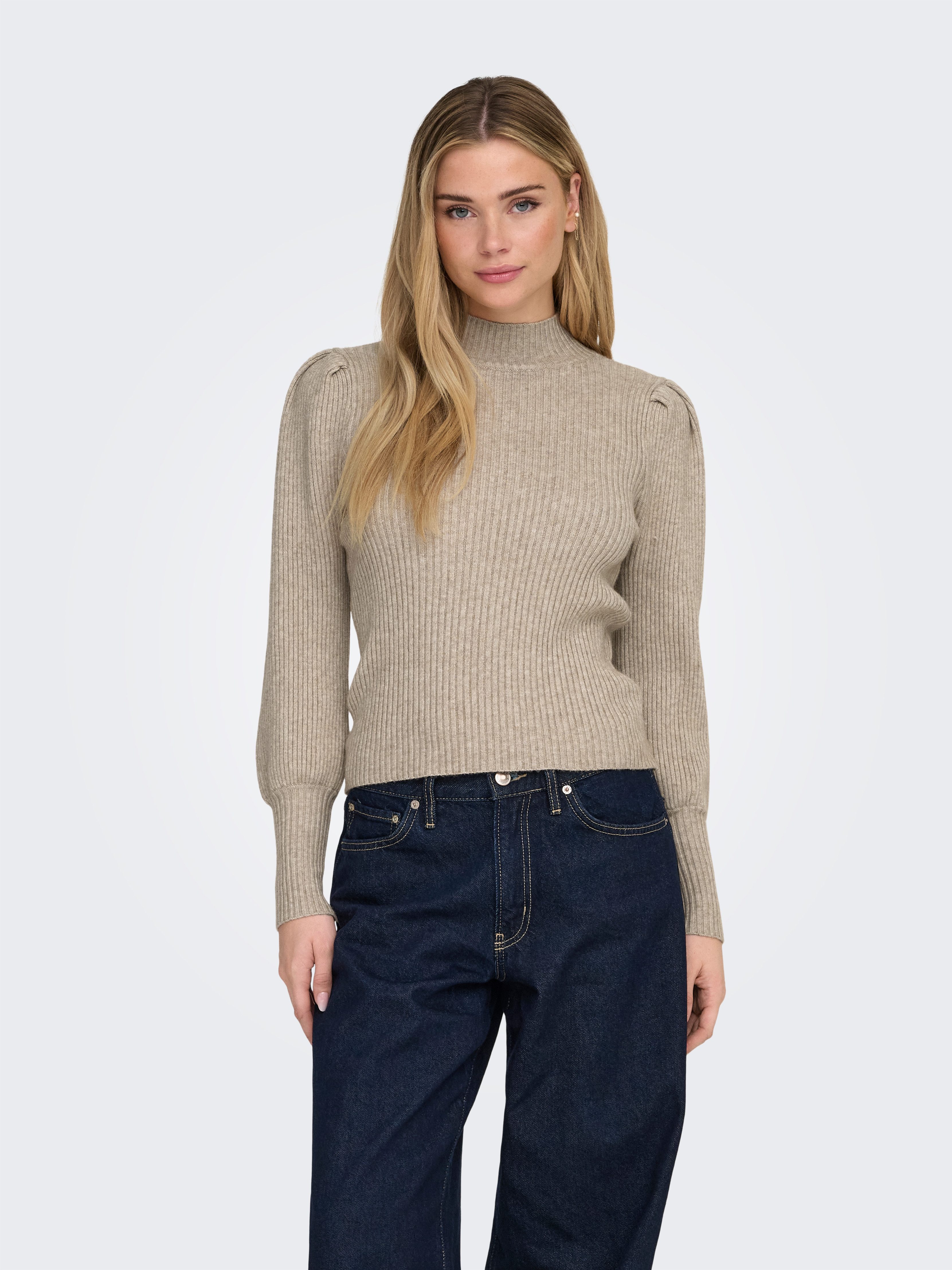Strickpullover ONLKATIA L/S HIGHNECK PULLOVER KNT NOOS