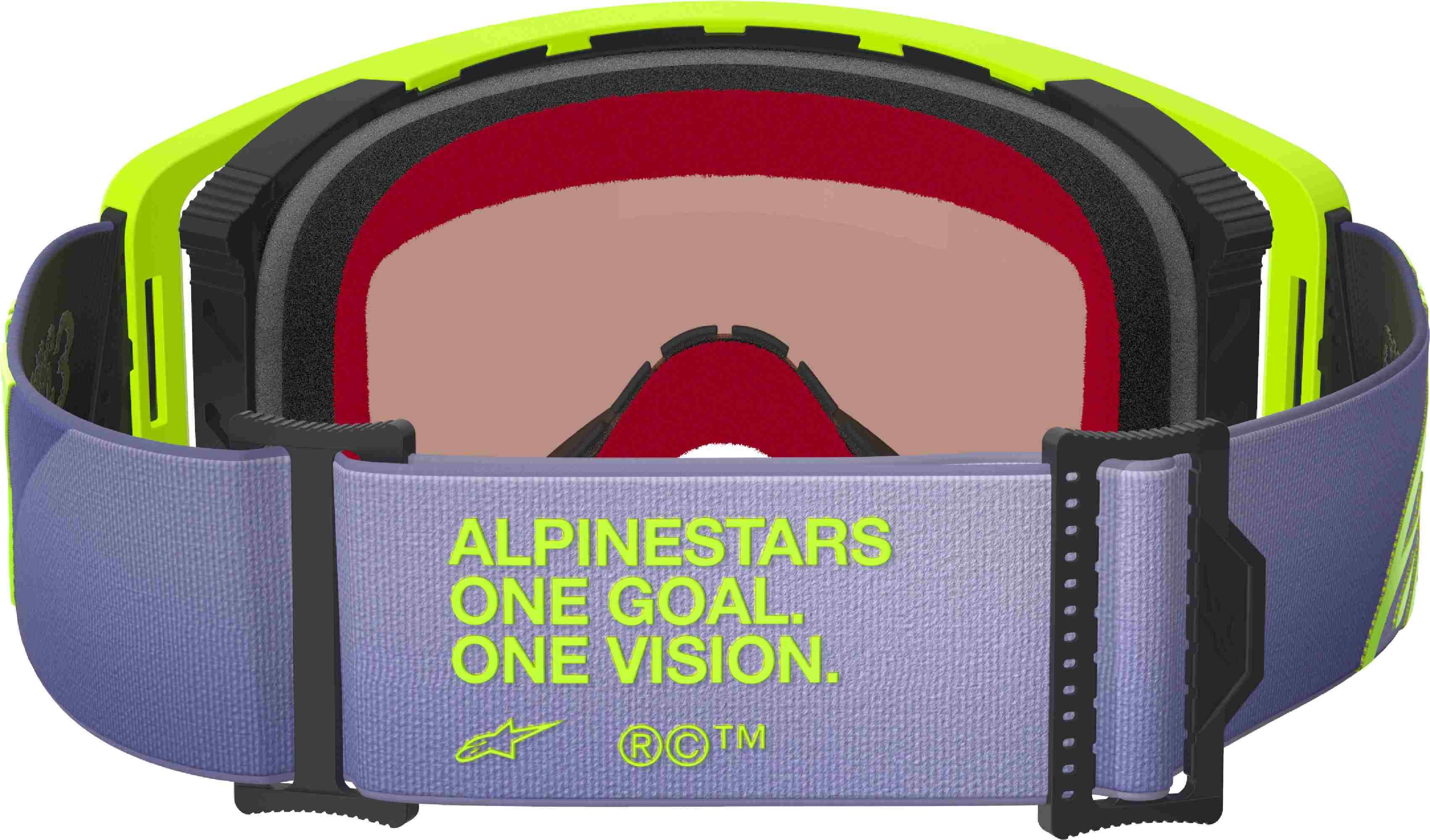 Alpinestars Motorradbrille Supertech Vision Corp Motocross Brillen, Mit Band