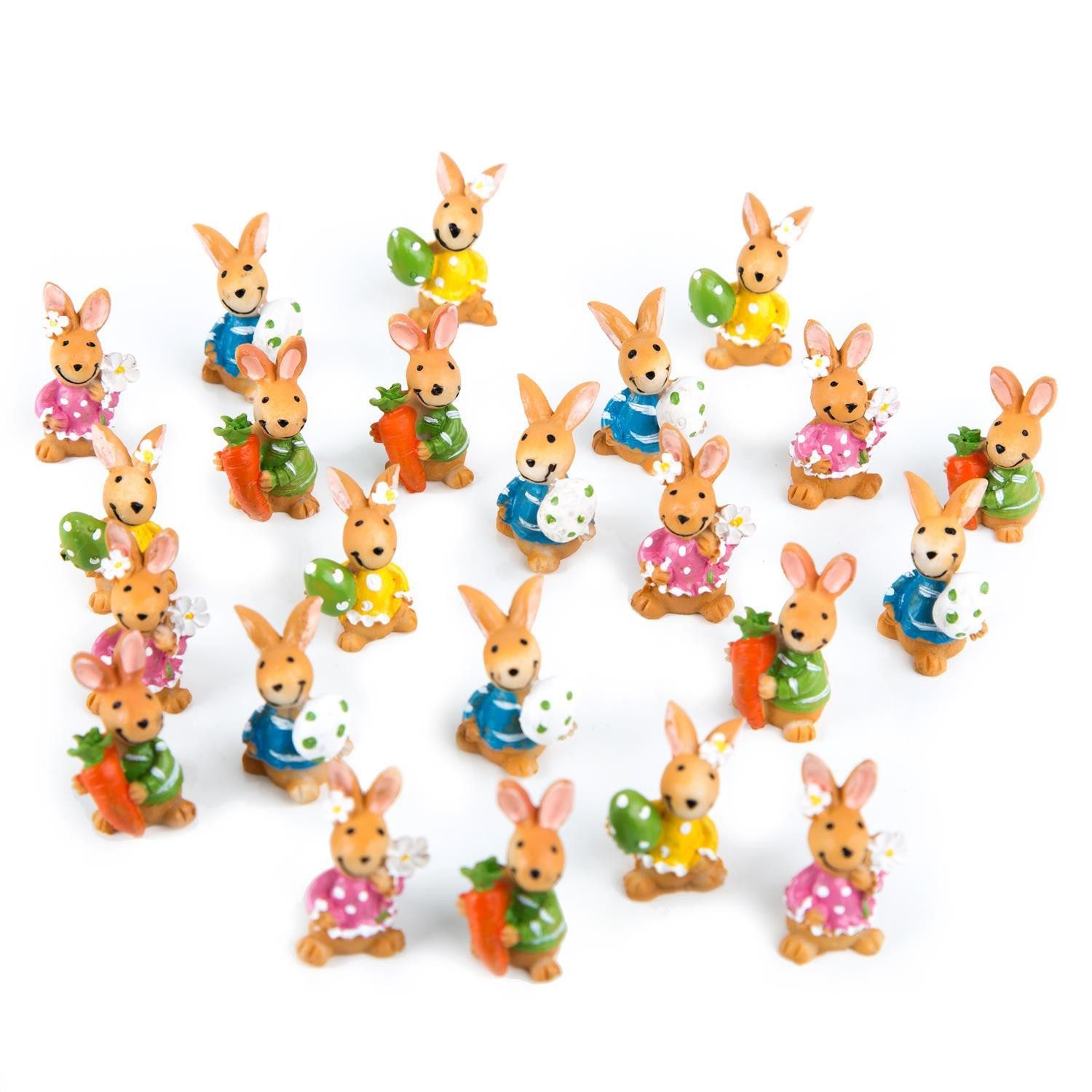 Logbuch-Verlag Osterfigur 24 kleine Osterhasen - günstig online kaufen