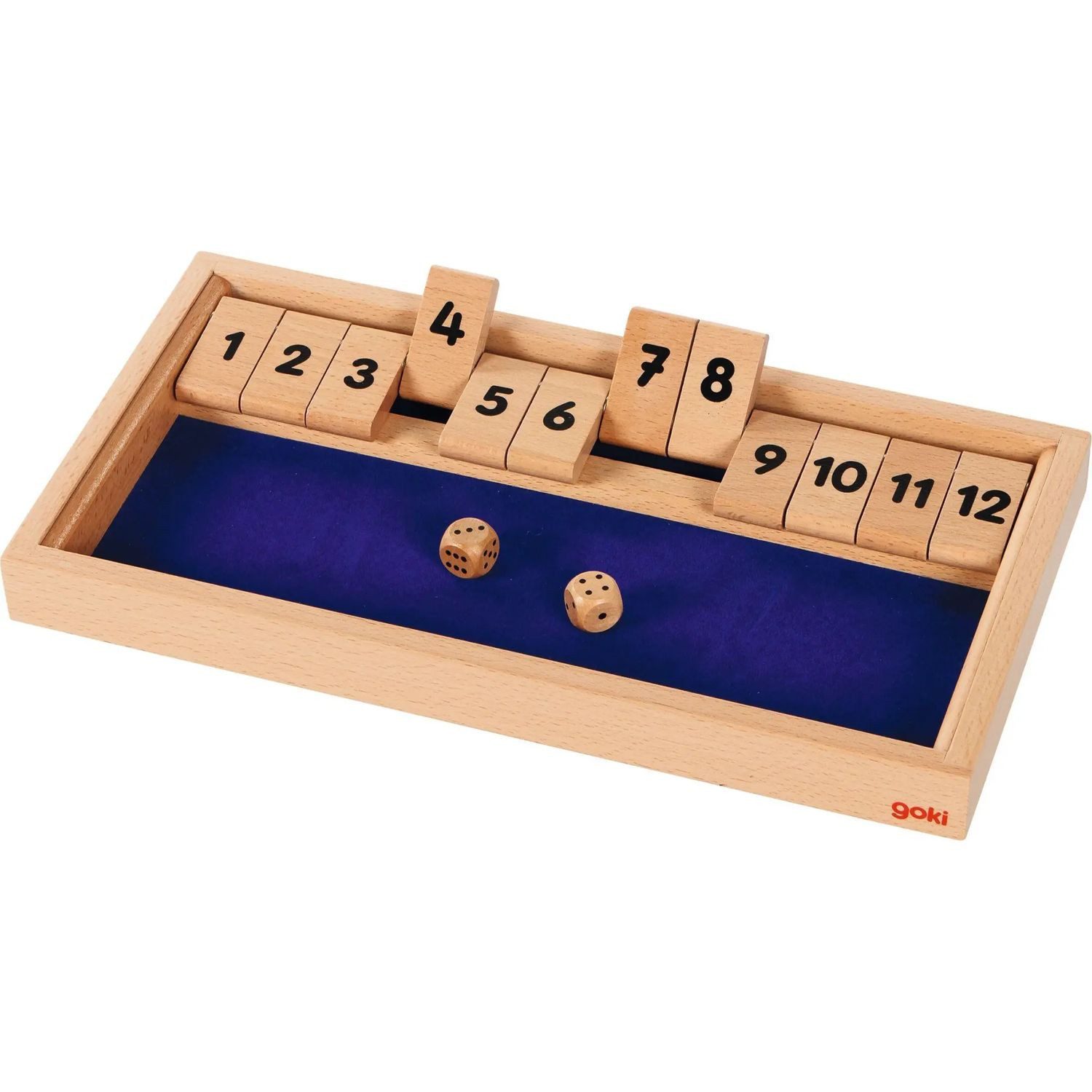 Gollnest & Kiesel Spiel Würfelspiel Shut the box