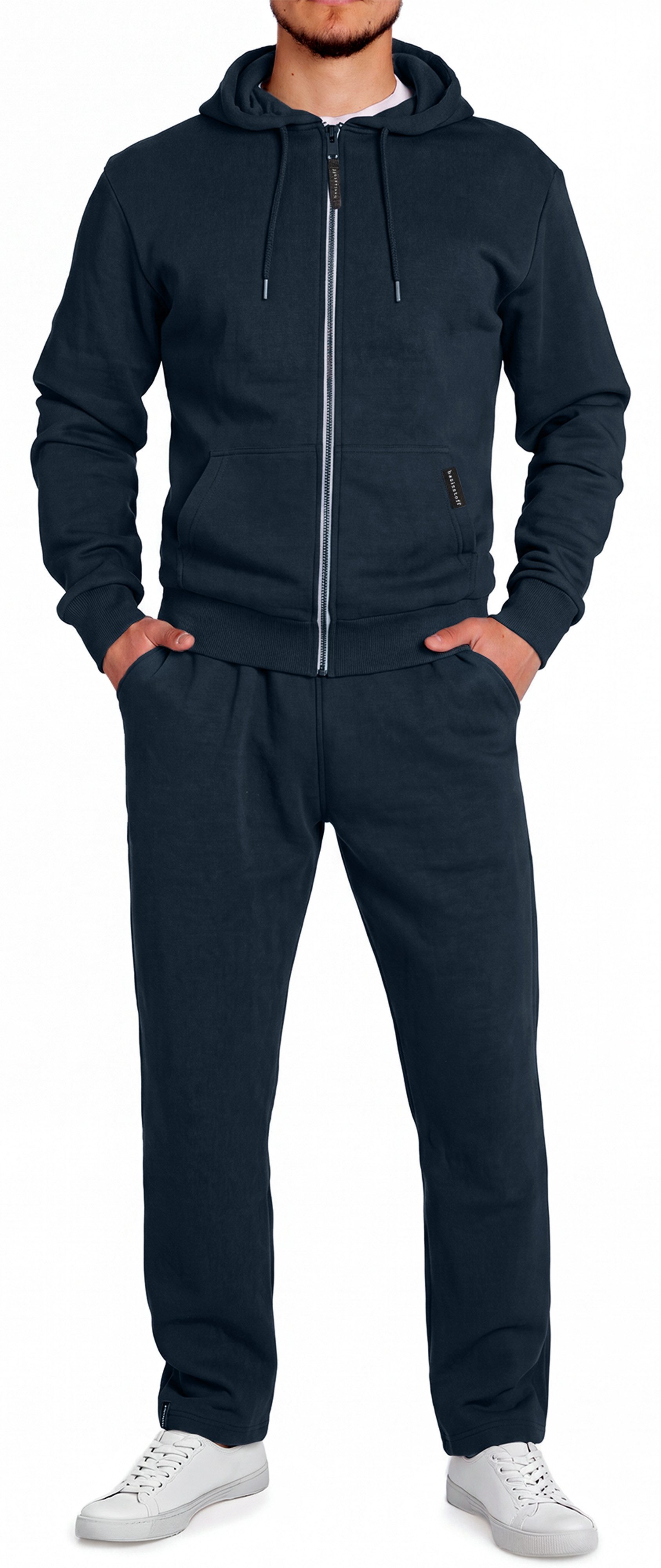 Basisstoff Trainingsanzug Goforest Herren Jogging Anzug für Männer Trainingsanzug Hausanzug