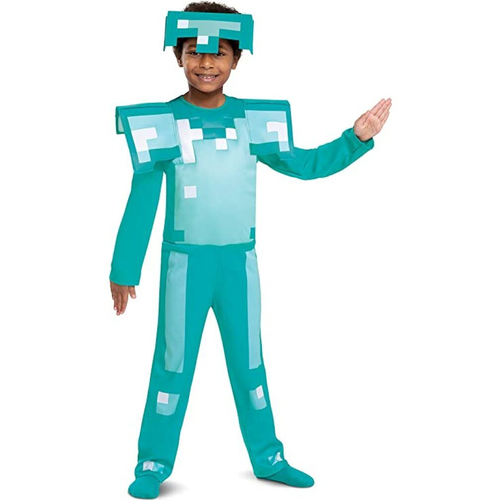Kostüm Disguise - Minecraft Kostüm - Diamant-Rüstung (104 cm)