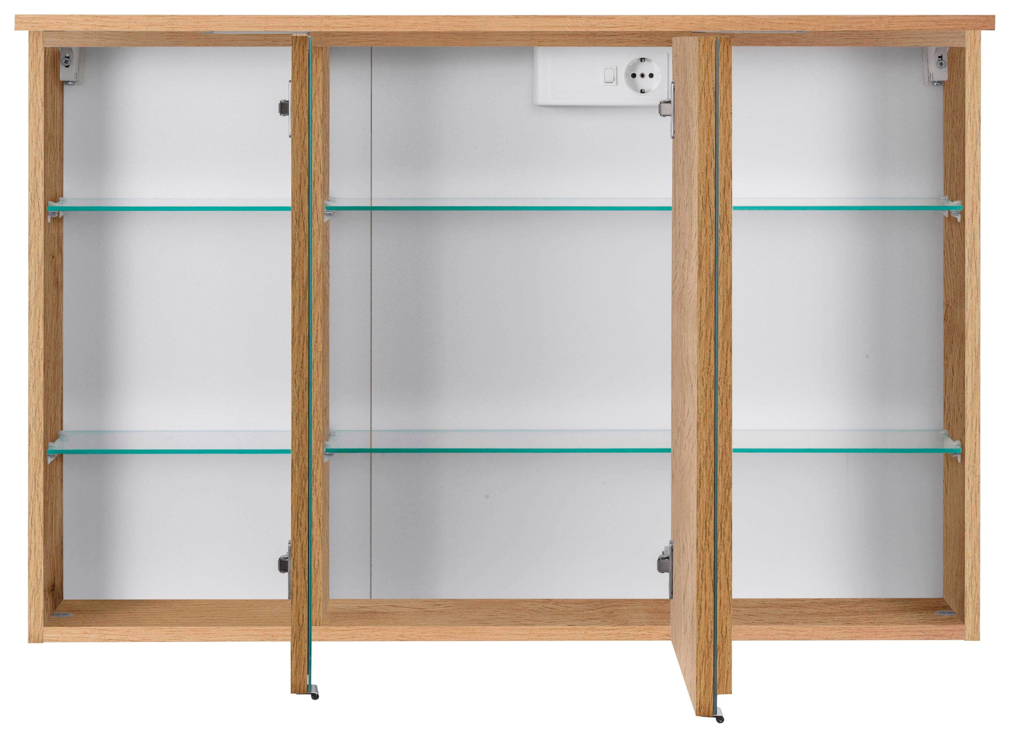 welltime Spiegelschrank Ravenna Breite 100 cm
