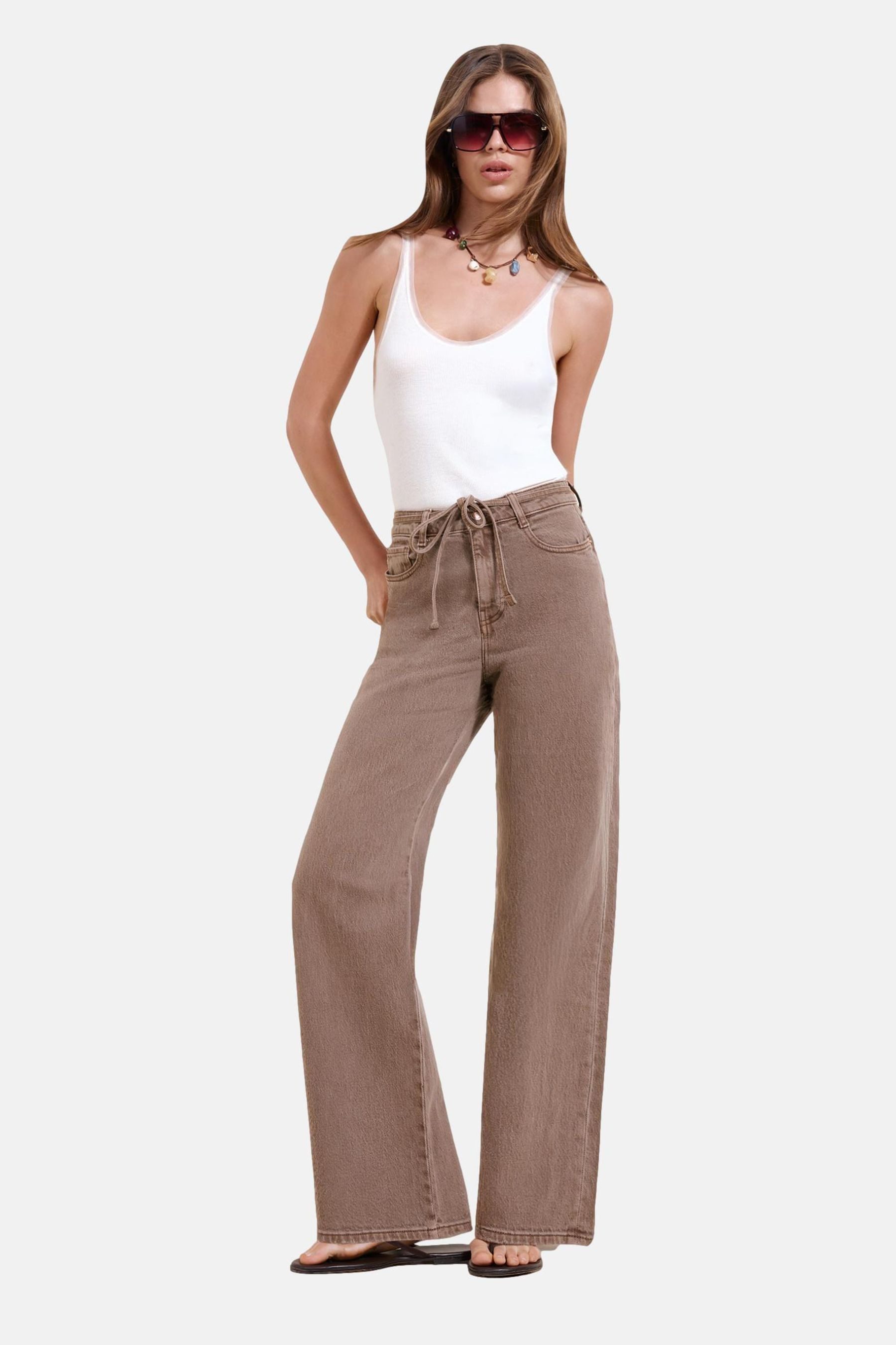 Friends Like These Weite Jeans Friends Like These Alltagsjeans mit weitem Bein (1-tlg)