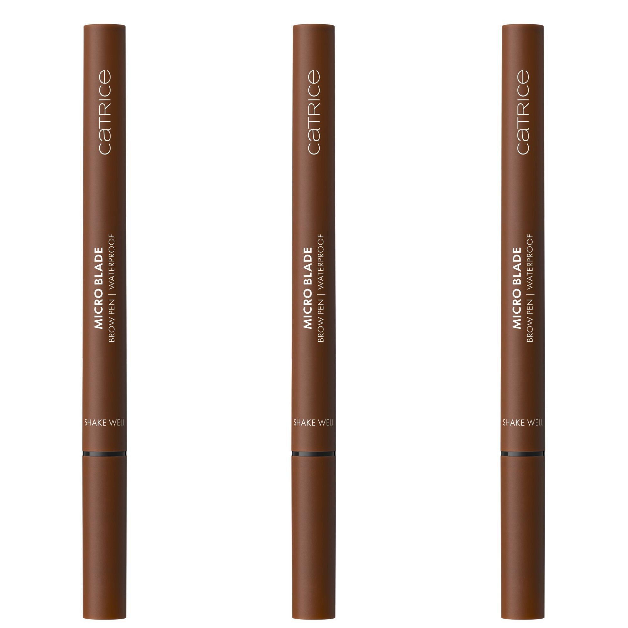 Catrice Augenbrauen-Stift Micro Blade Brow Pen Waterproof, 3-tlg.