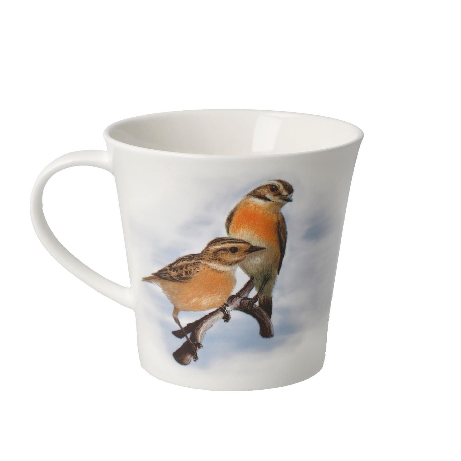 Goebel Tasse Vogel des Jahres, Porzellan, beidseitg dekoriert, Mehrfarbig, Motiv: Vogel