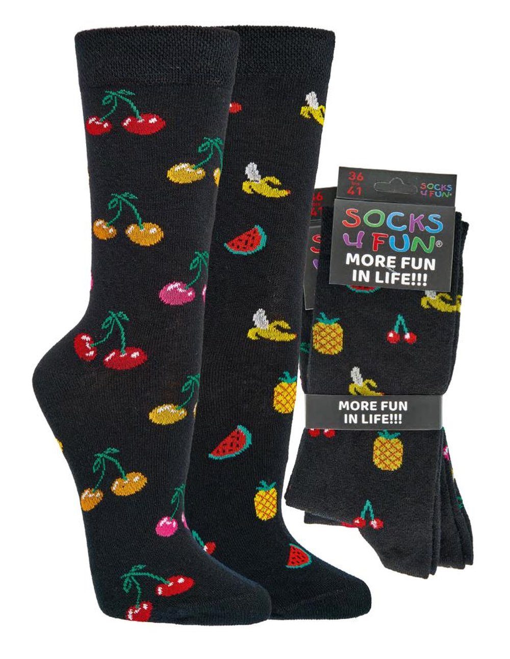 Socks 4 Fun Freizeitsocken Obst und günstig online kaufen
