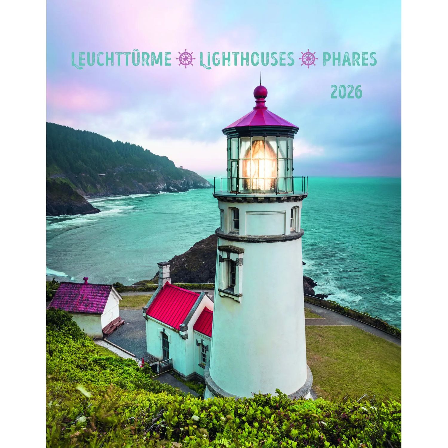 Wandkalender Leuchttürme 2026