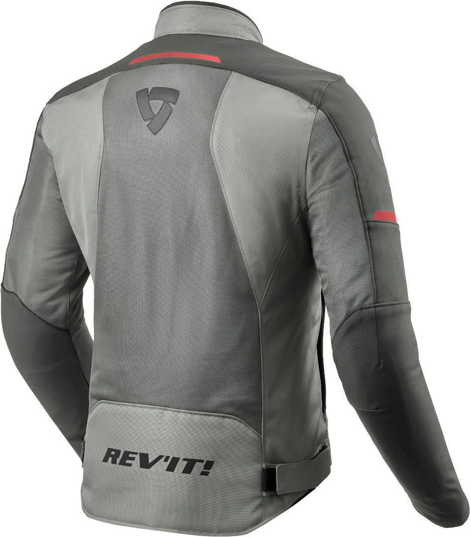 Revit Motorradjacke Airwave 3 Textiljacke Grey/Red Motorrad