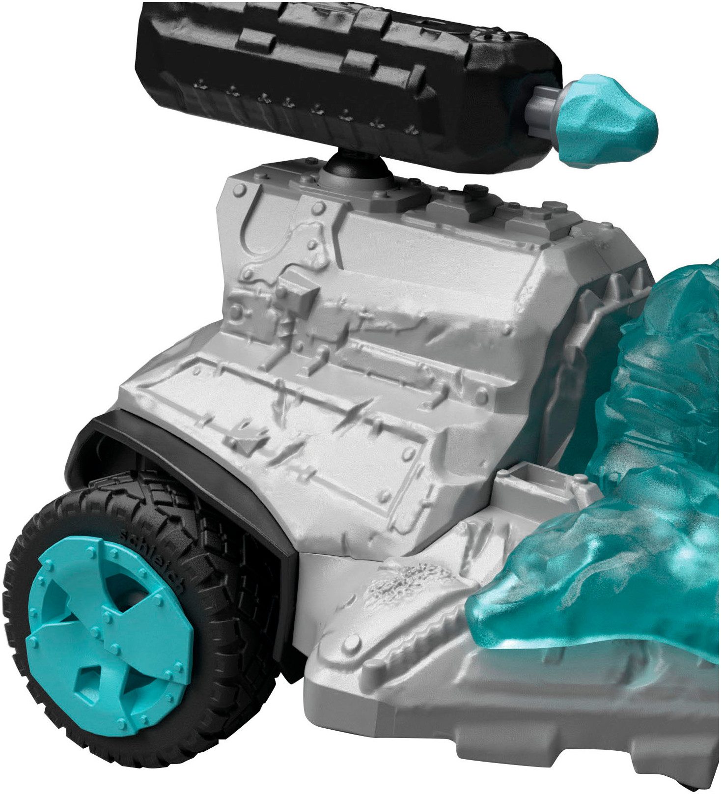 Schleich® Toy Car ELDRADOR® CREATURES, Ice Jet Vehicle with Mini Creature (42664), Made in Europe