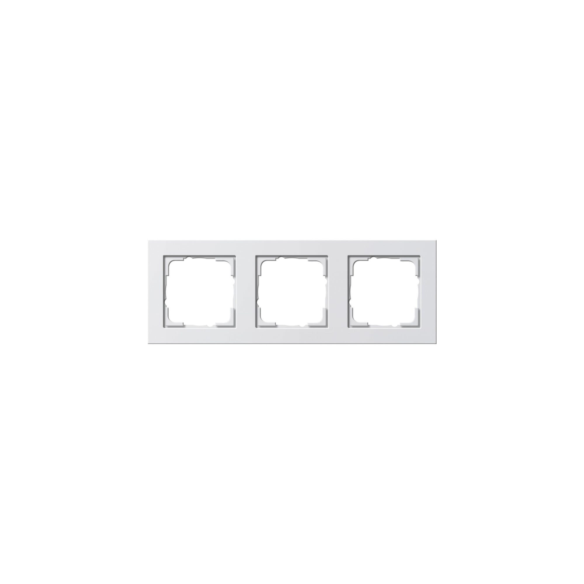 GIRA Schalter Gira Rahmen 3f.rws-gl 021329