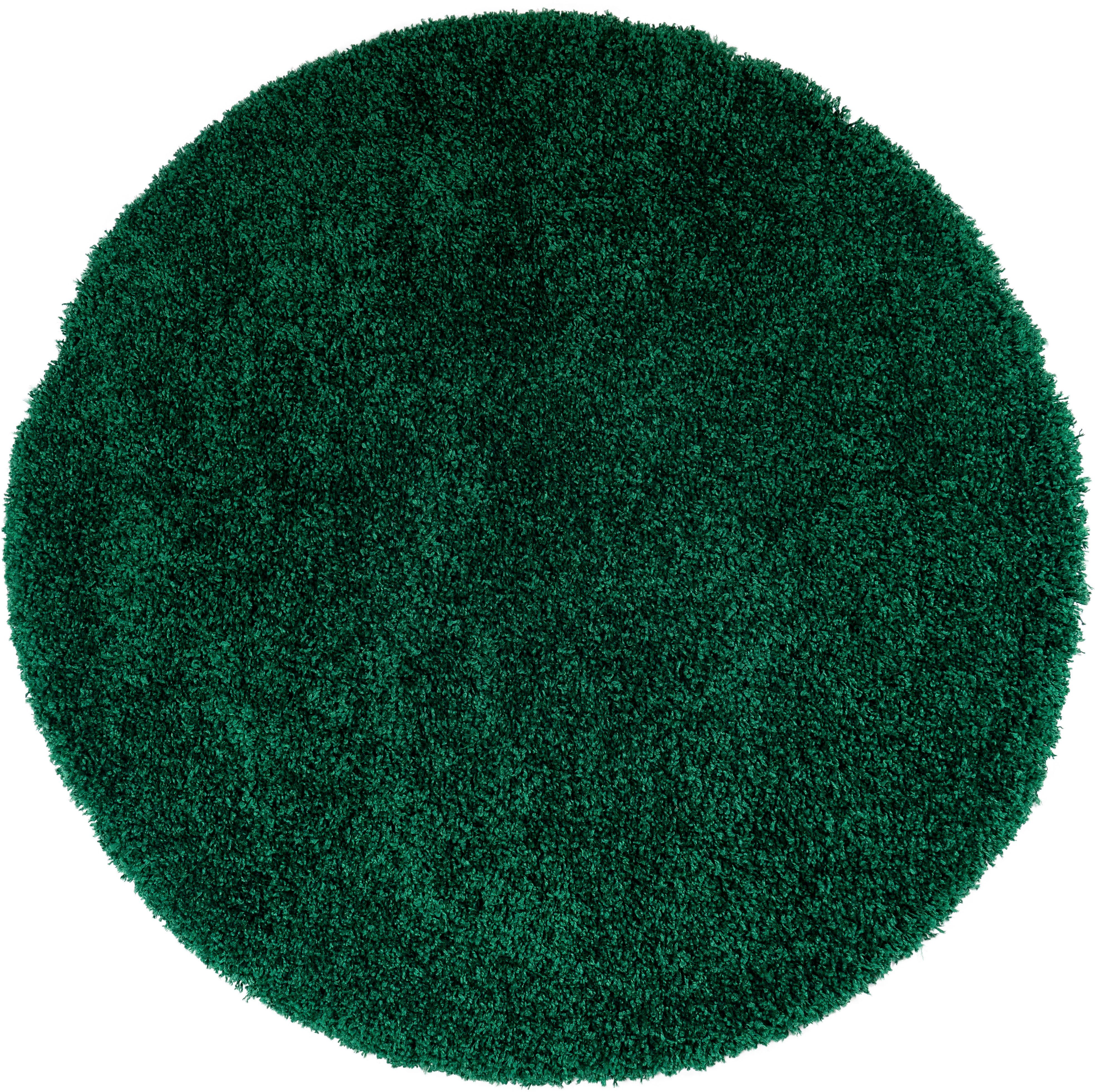 my home Teppich »Viva Teppich rund«, rund, 45 mm Höhe, Uni-Farben, einfarbi günstig online kaufen