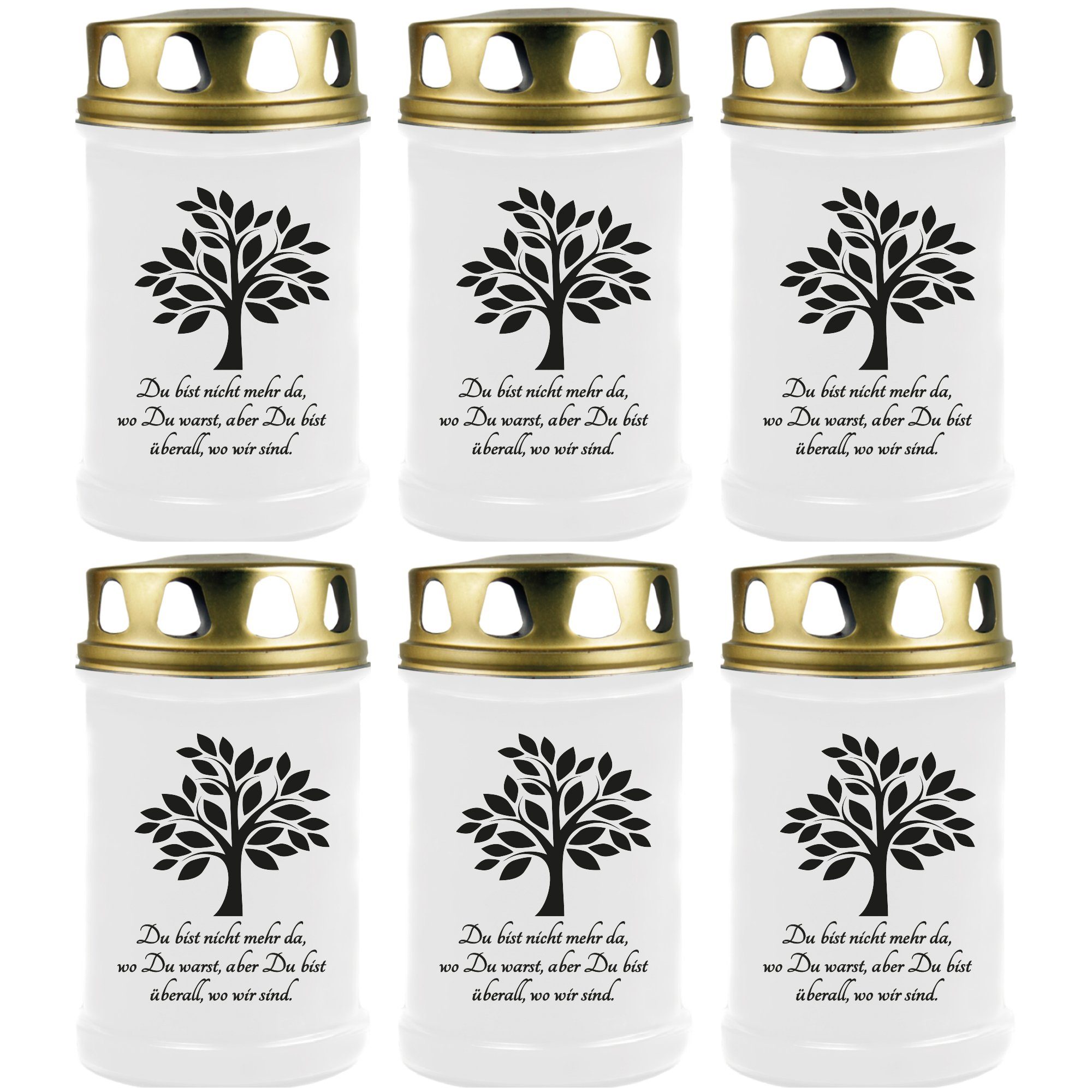 HS Candle Grabkerze GK-04210 (3-tlg), Grabkerze günstig online kaufen