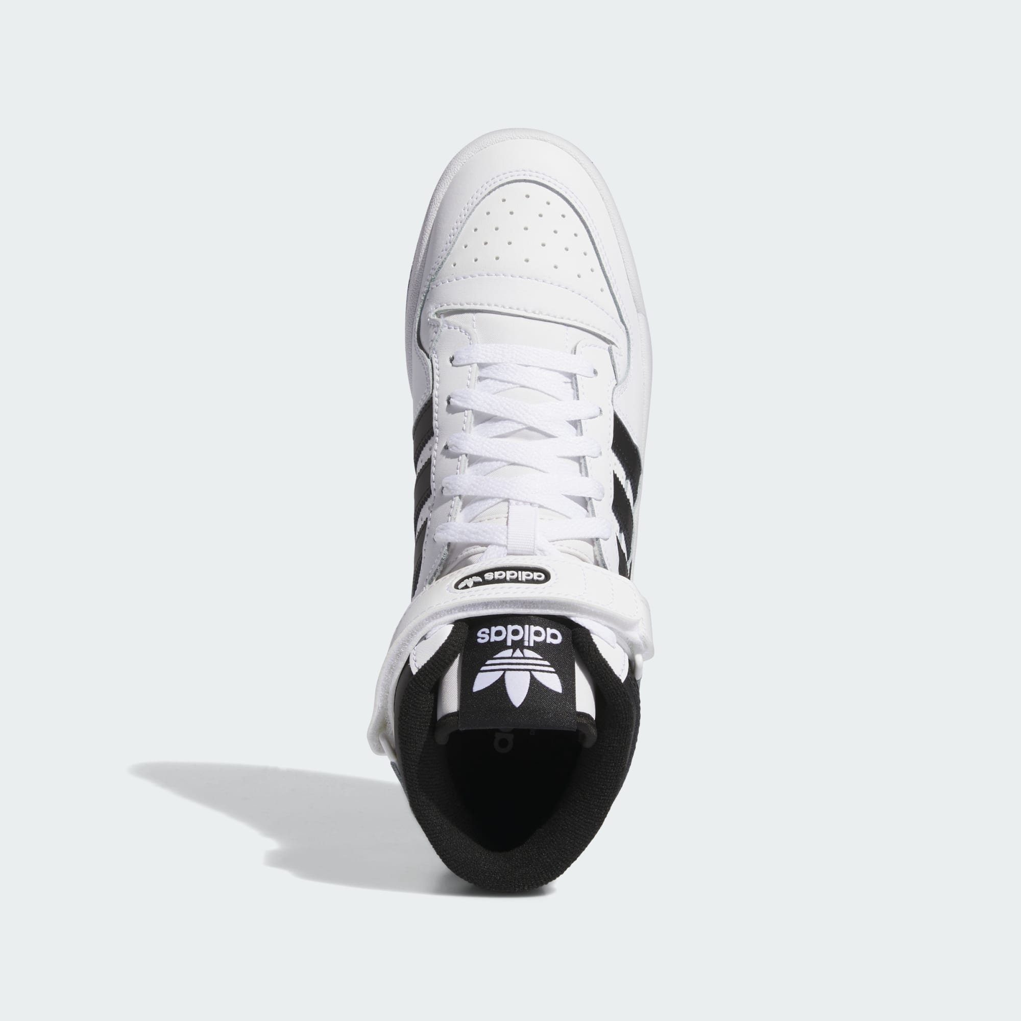 Sneaker White MID adidas Cloud White / Core Cloud SHOES Originals FORUM / Black