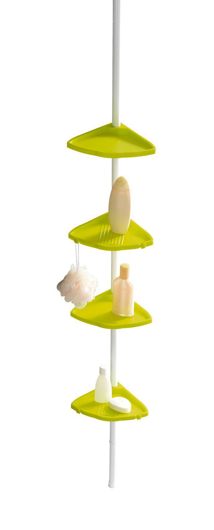 WENKO Duschregal Teleskop Duschecke Easy