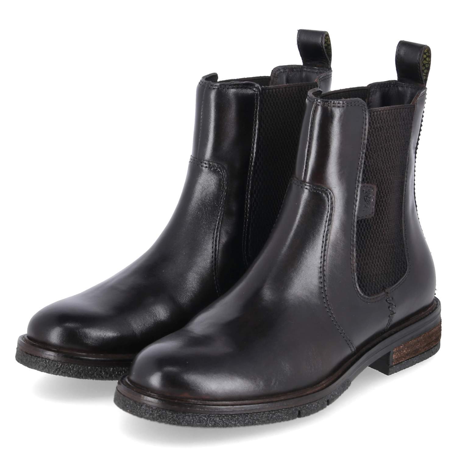 Salamander Salamander F31AY4301100-6400 Damen Glattleder brown Schlupfstiefel