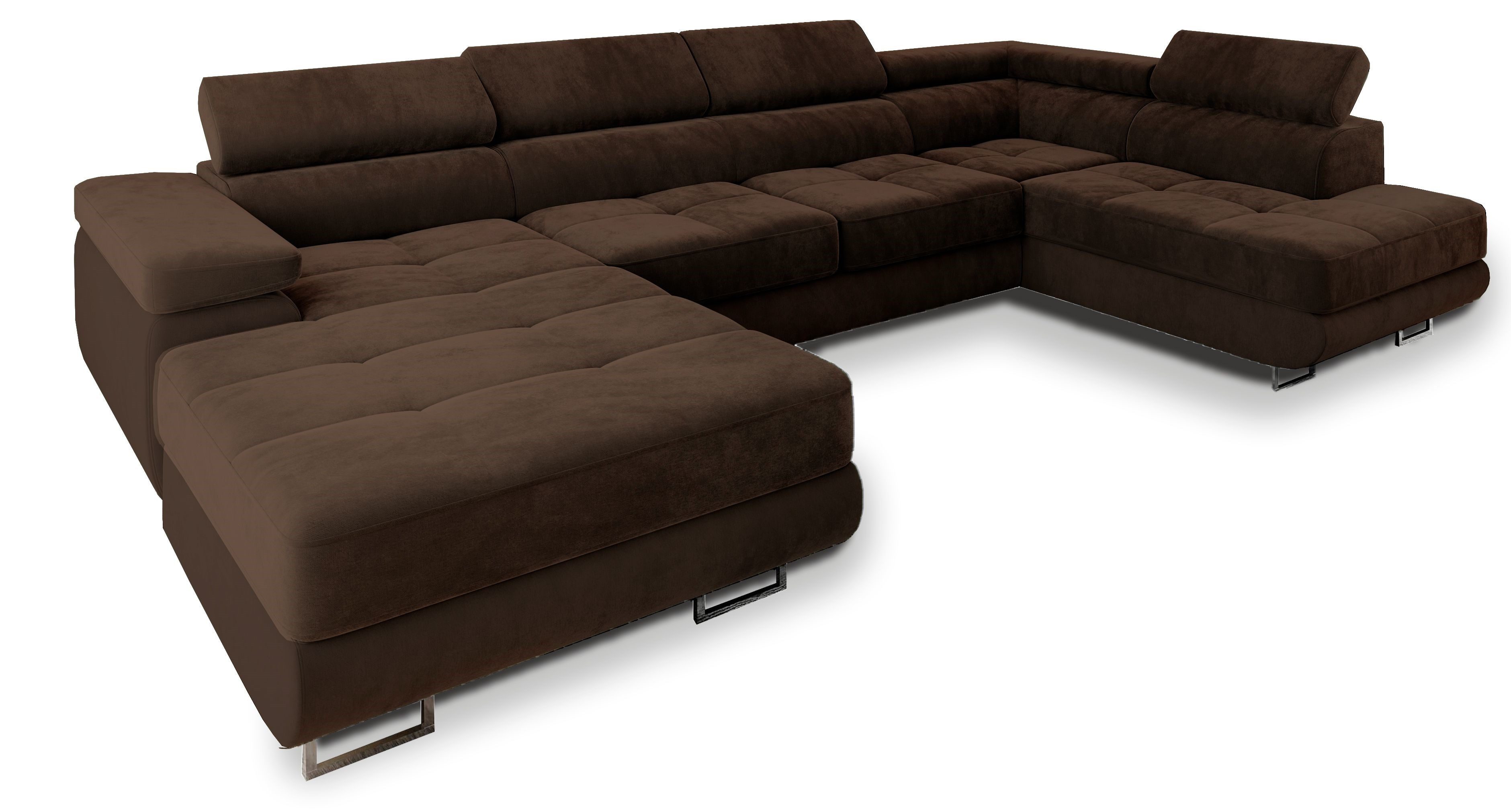 Masseno Ecksofa CASONE mit Schlaffunktion U-Form, günstig online kaufen