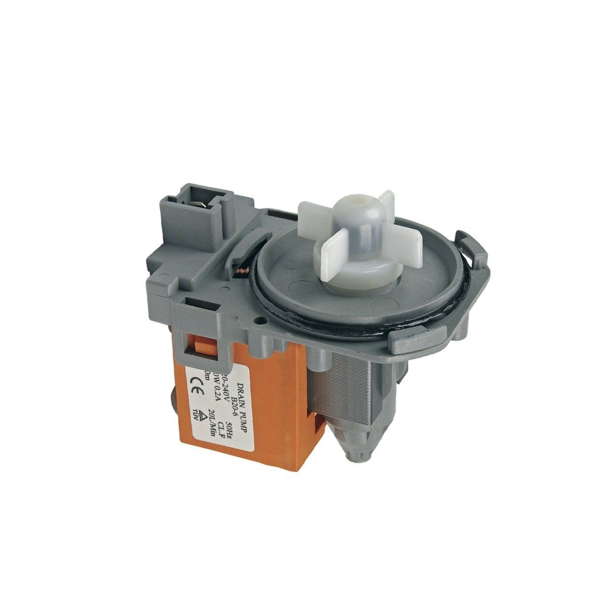 easyPART Elektropumpe wie EUROPART 10027122 Ablaufpumpe Laugenpumpe 30W, Waschmaschine