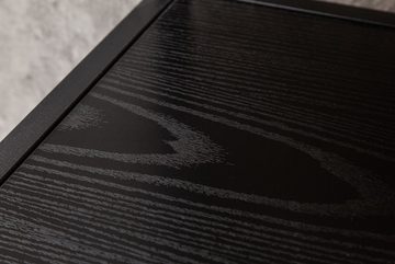 riess-ambiente Beistelltisch SLIM LINE 42cm schwarz (1-St), Schlafzimmer · Holzwerkstoff · Metall · mit Ablage · Industrial