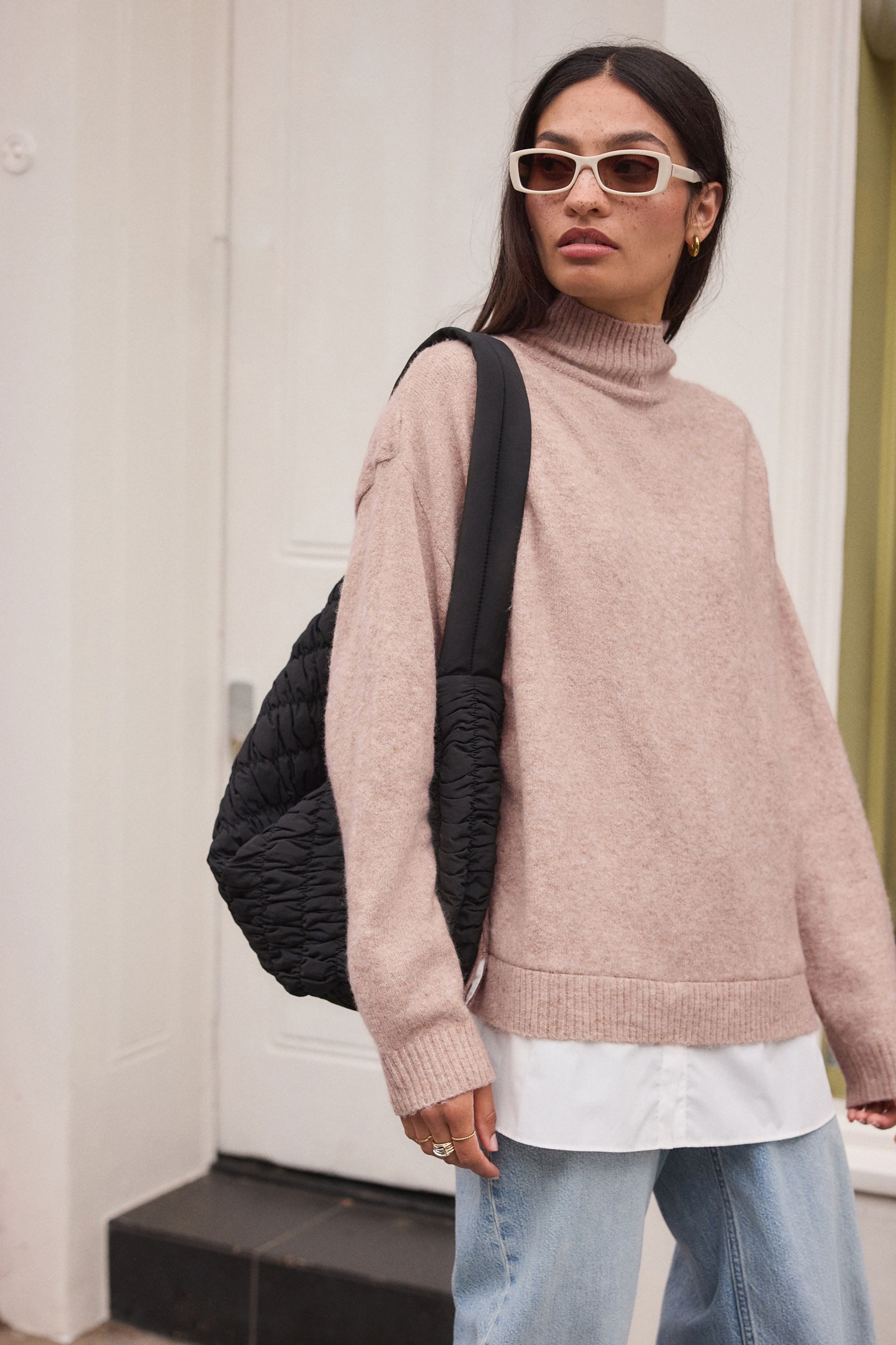 Next Poncho Rollkragen-Poncho (1-St)