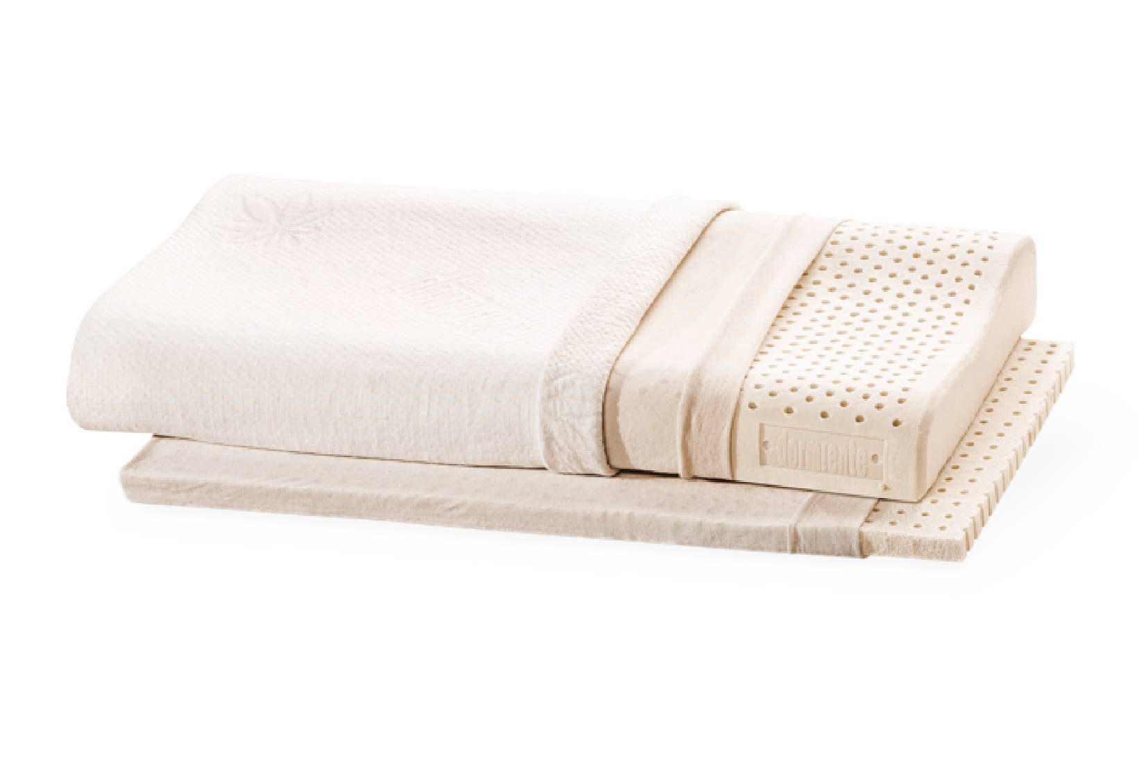 Dormiente Nackenstützkissen Ergopillo, Füllung: Naturlatex, Seitenschläfer, Rückenschläfer, Naturlatex Подушки