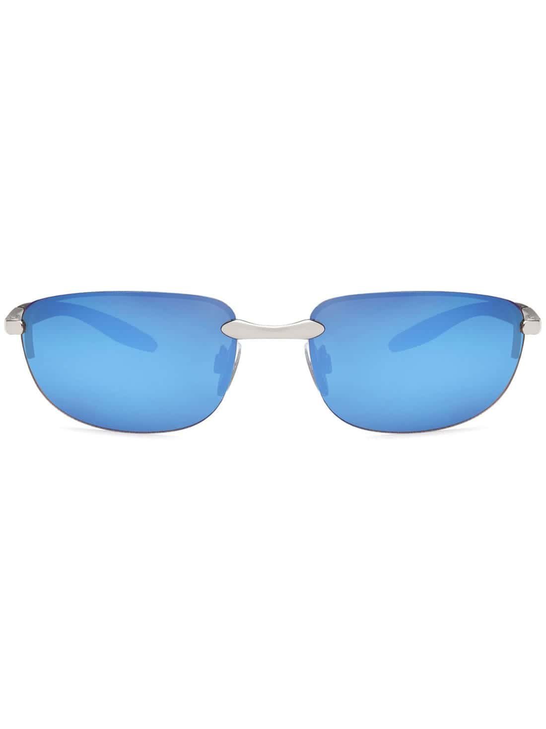 Blau schwarzen Sonnenbrille Metal BEZLIT Eyewear Sonnenbrille (1-St) mit Linsen Herren