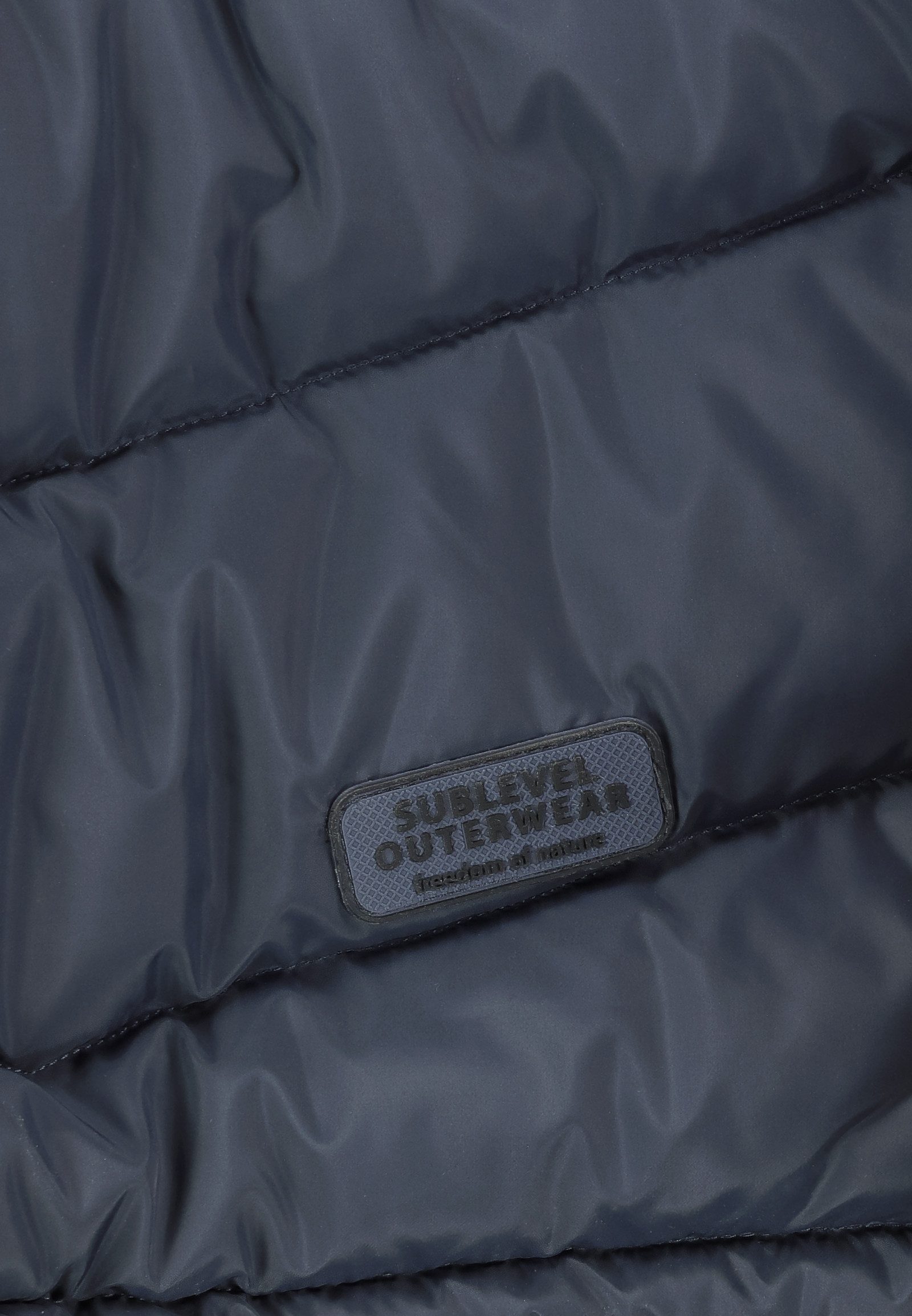 SUBLEVEL Steppmantel Winter Jacke Parka Steppjacke Steppmantel Wintermantel Lange Mantel