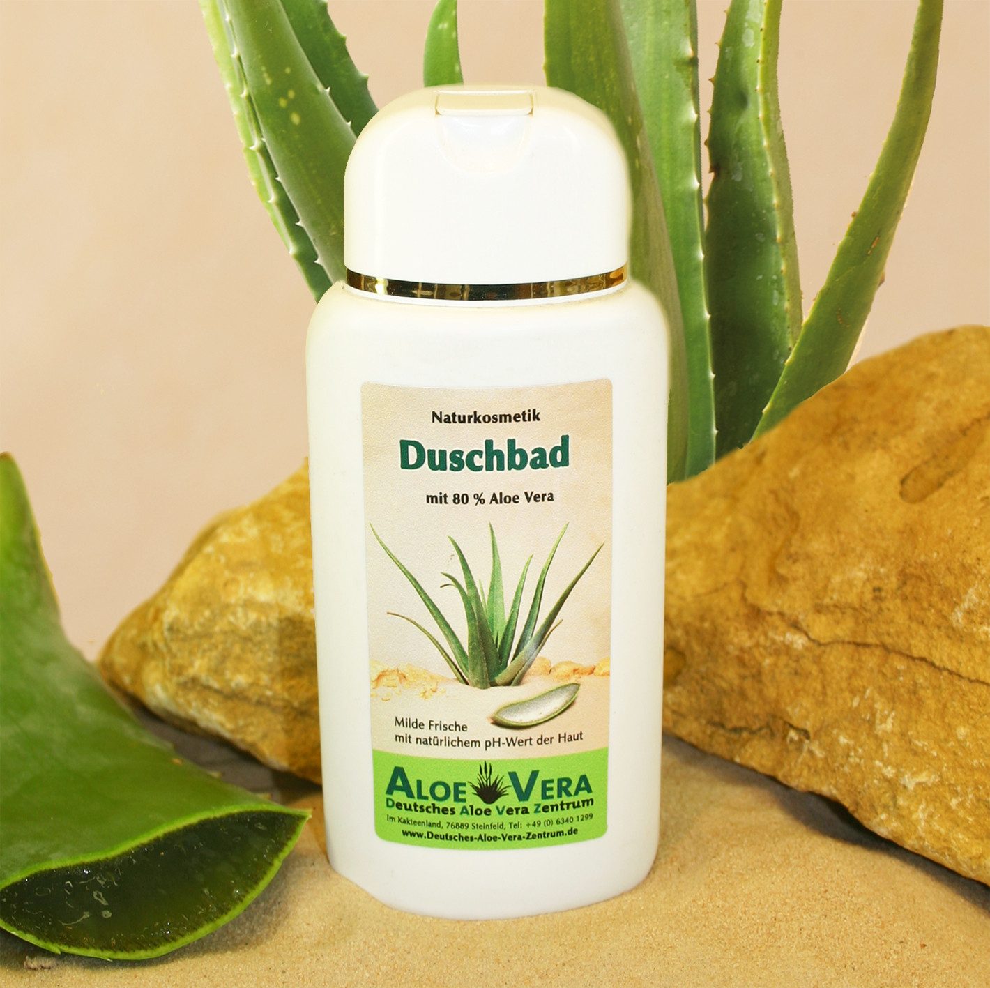 Deutsches Aloe Vera Zentrum GmbH Duschgel Vital-Duschbad mit Aloe Vera