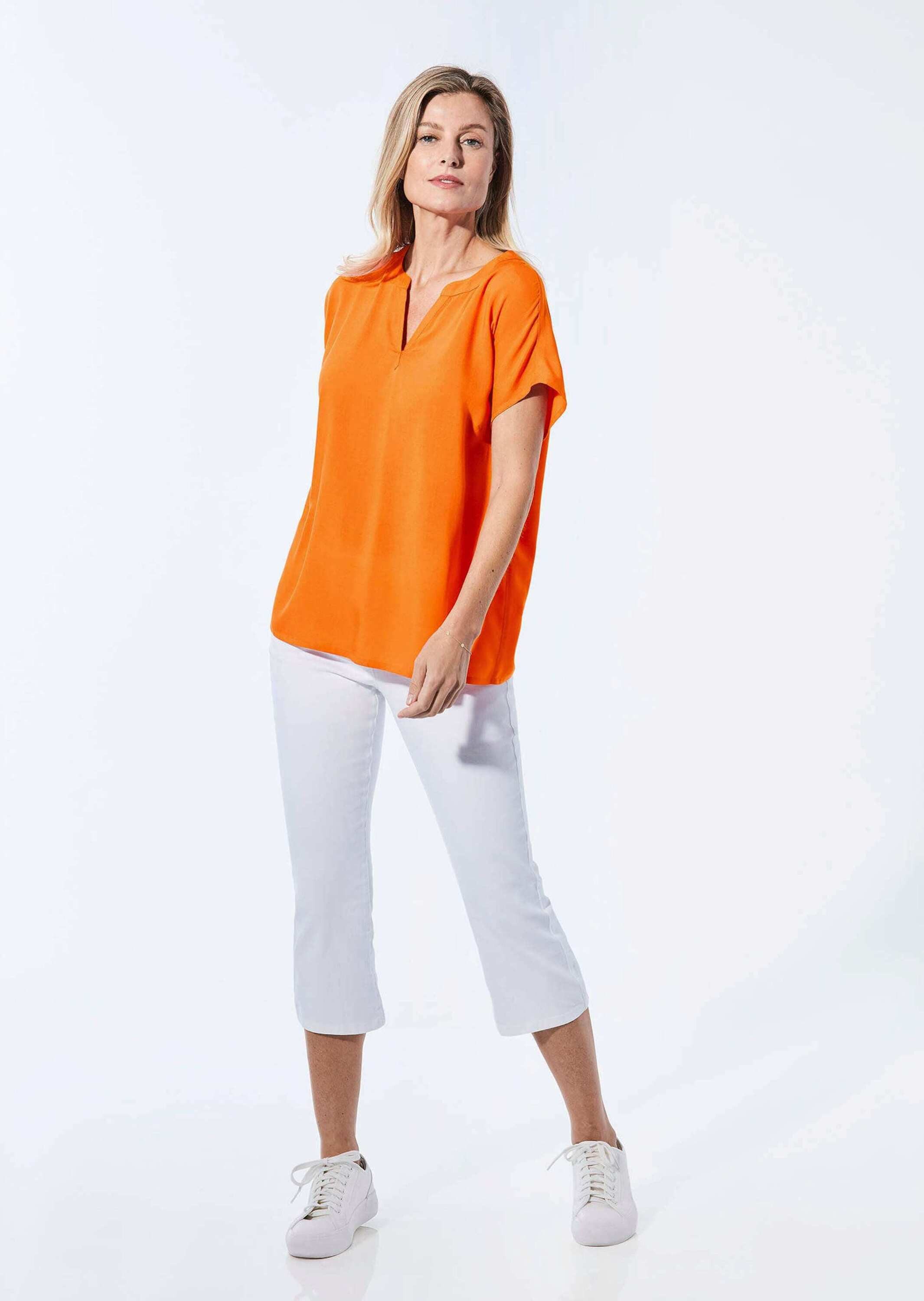 GOLDNER Schlupfbluse Kurzgröße: Bluse mit Tunika günstig online kaufen