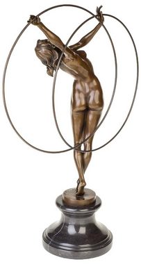 Aubaho Skulptur Bronzeskulptur erotische Kunst Reif Erotik Antik-Stil Bronze Figur Sta