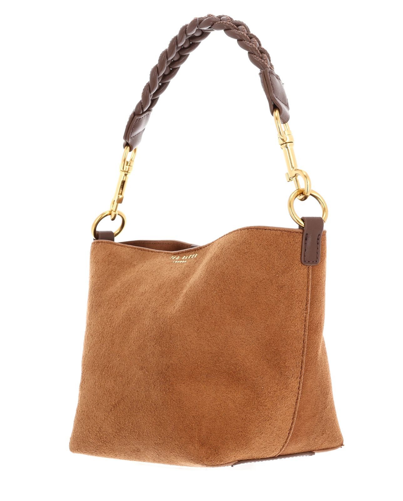Ted Baker Handtasche Weave Handle Suede Small Bucket bag, aus echtem Ziegenleder