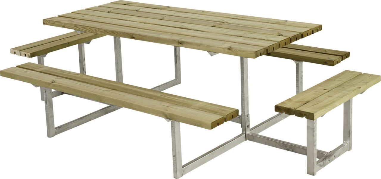 PLUS Gartenlounge-Set Plus Kombimöbel Basic 260 x 160 x 73 cm Kiefer, Witterungsbeständig