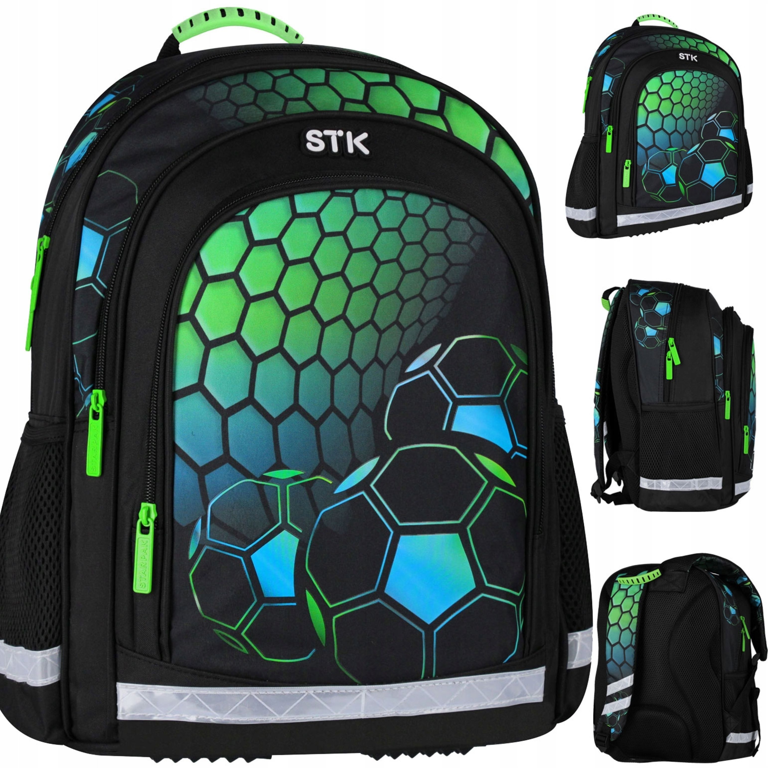 Starpak Schulrucksack Starpak Schulrucksack Fußball Junge Ergonomisch 1.–3. Klasse (1-tlg)